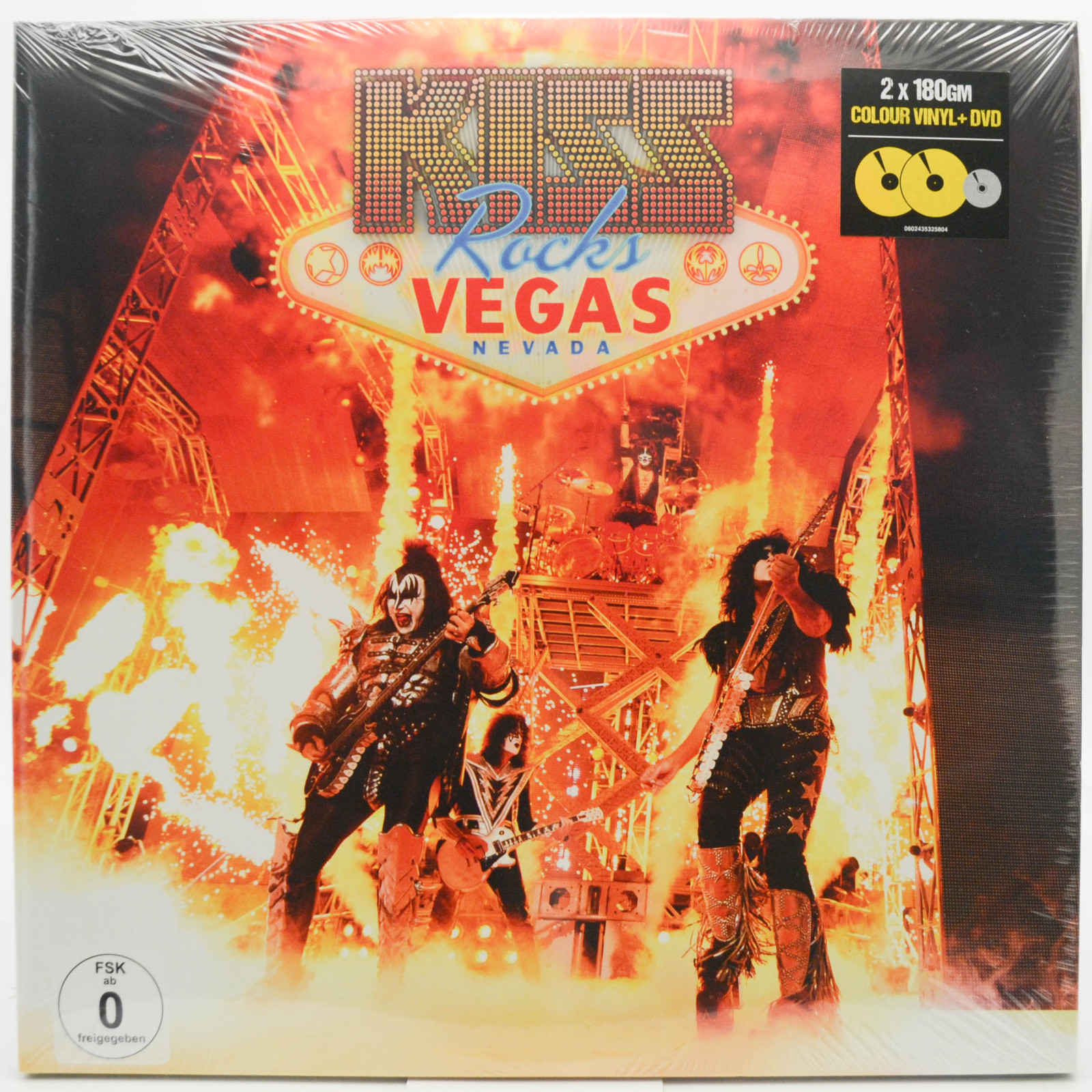 Kiss — Kiss Rocks Vegas (2LP+DVD), 2016