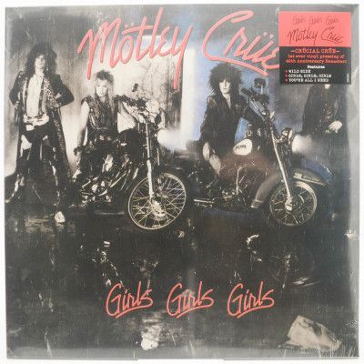 Виниловая пластинка Girls, Girls, Girls, 1987
