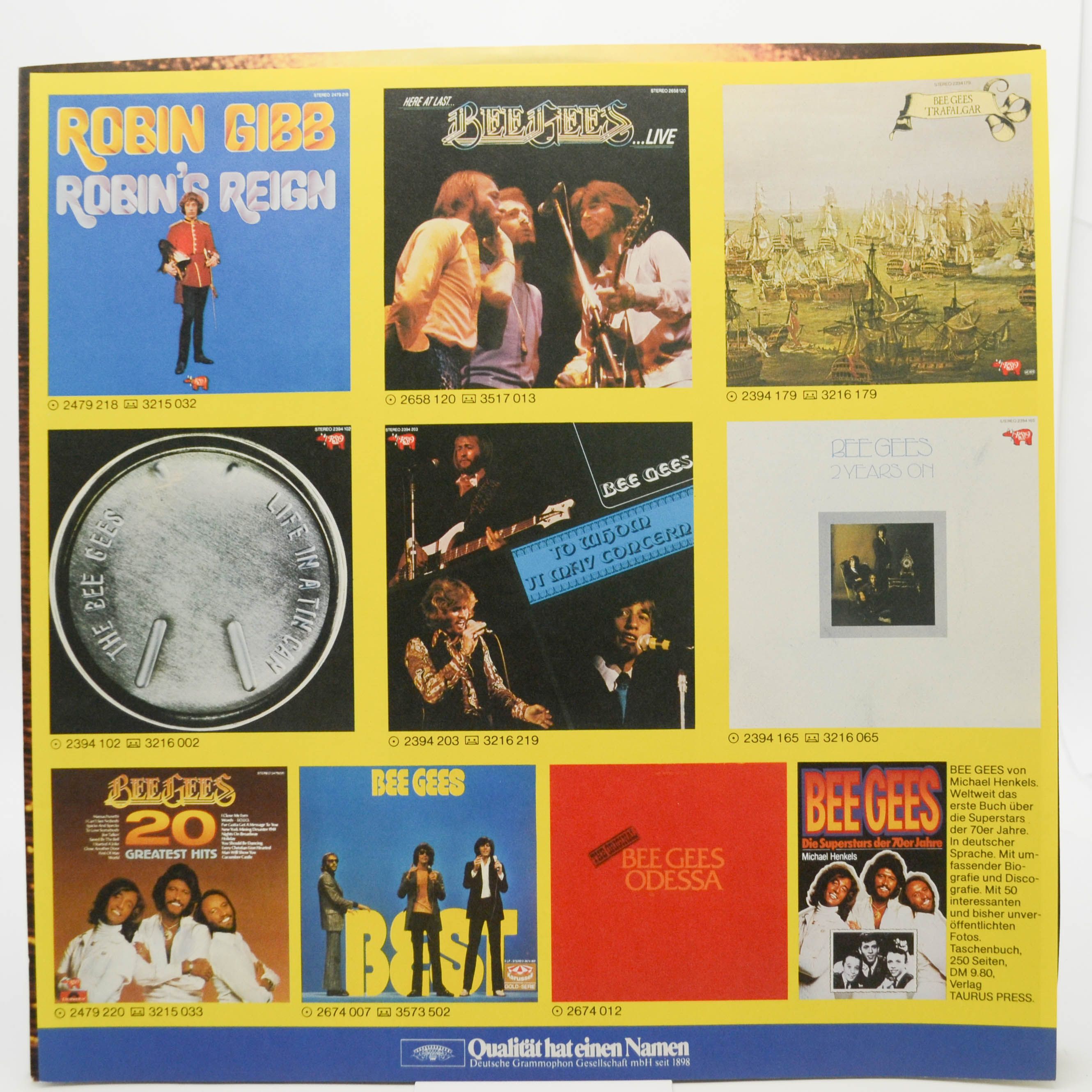 Bee Gees — Spirits Having Flown, 1979