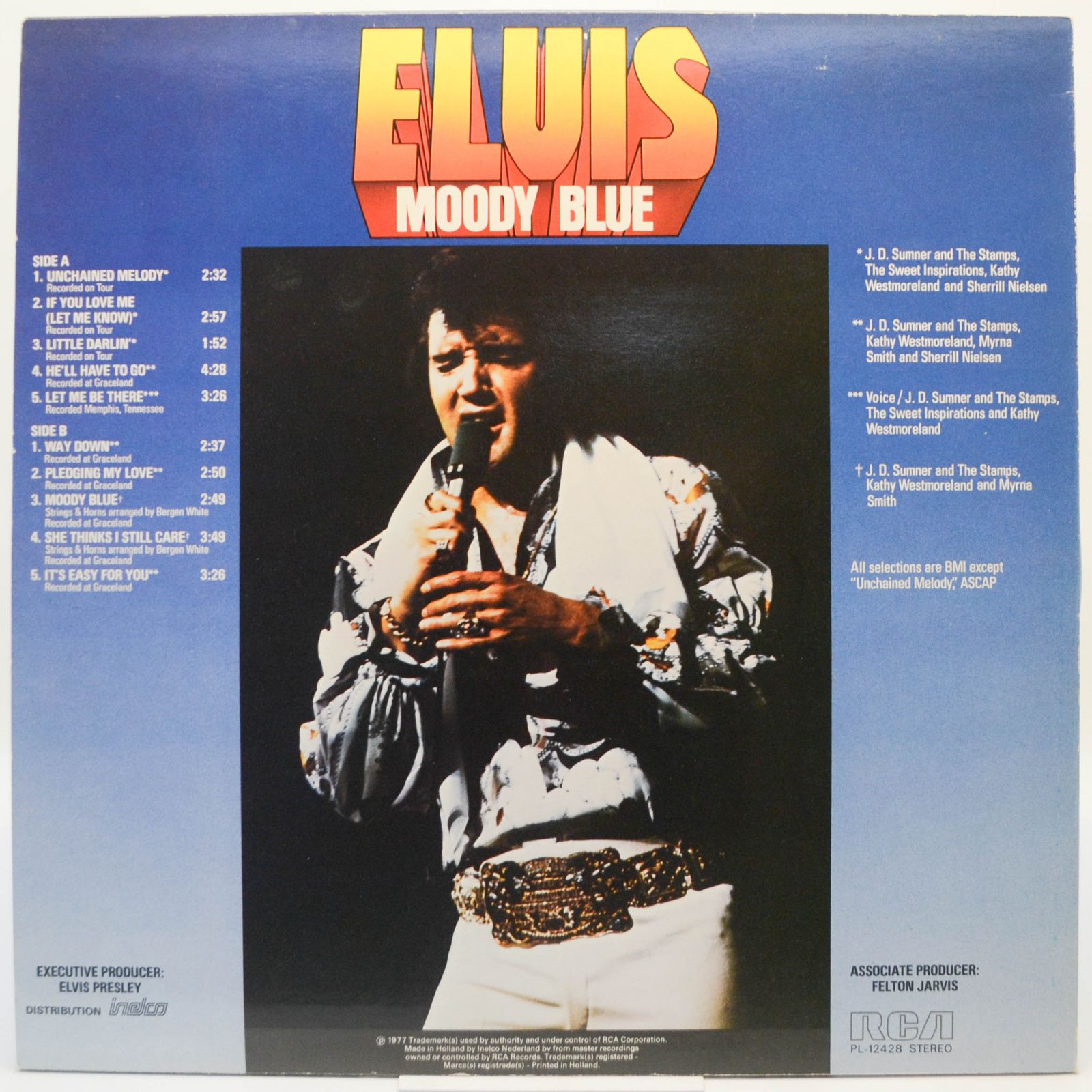 Elvis Presley — Moody Blue, 1977