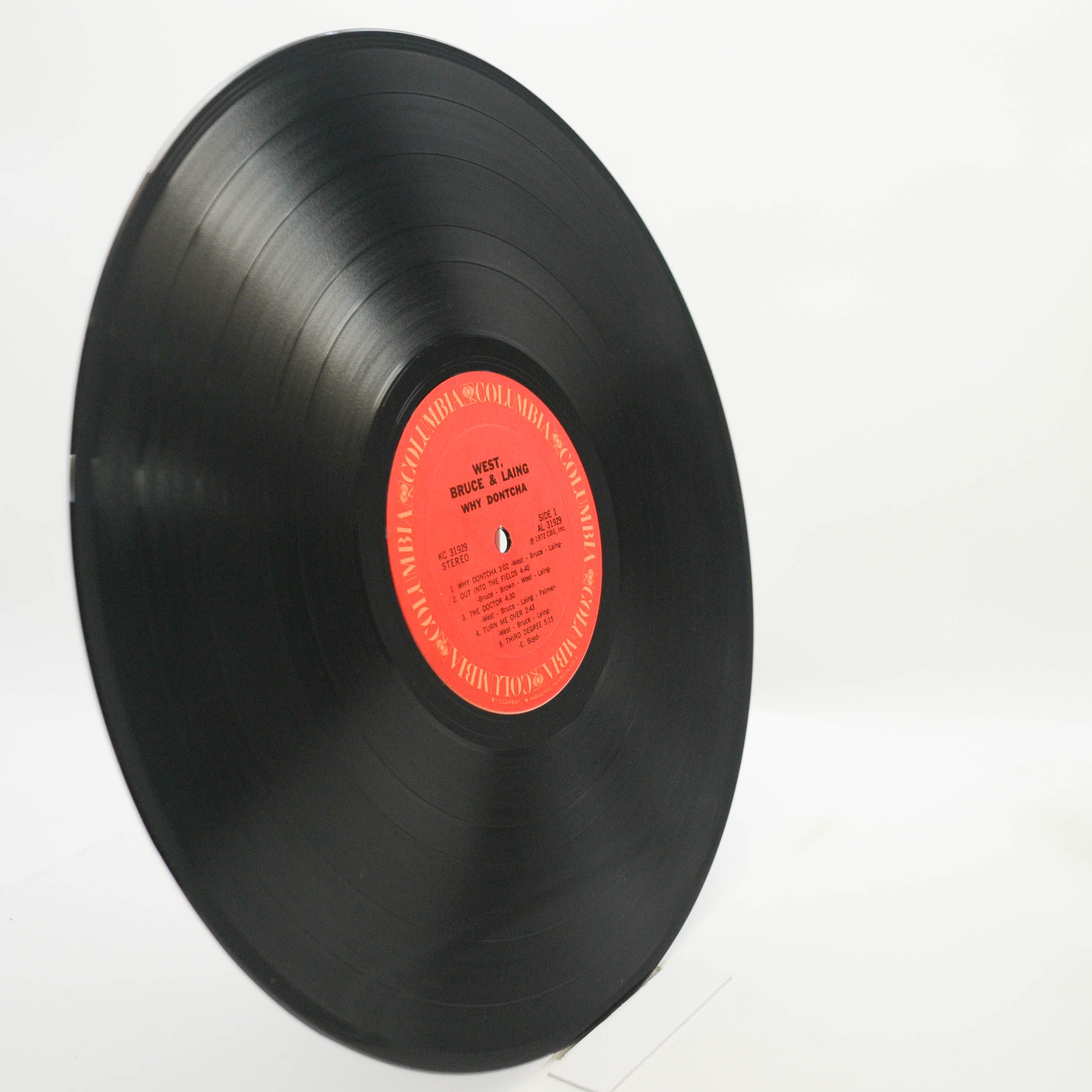 Виниловая пластинка West, Bruce & Laing — Why Dontcha (USA), 1972