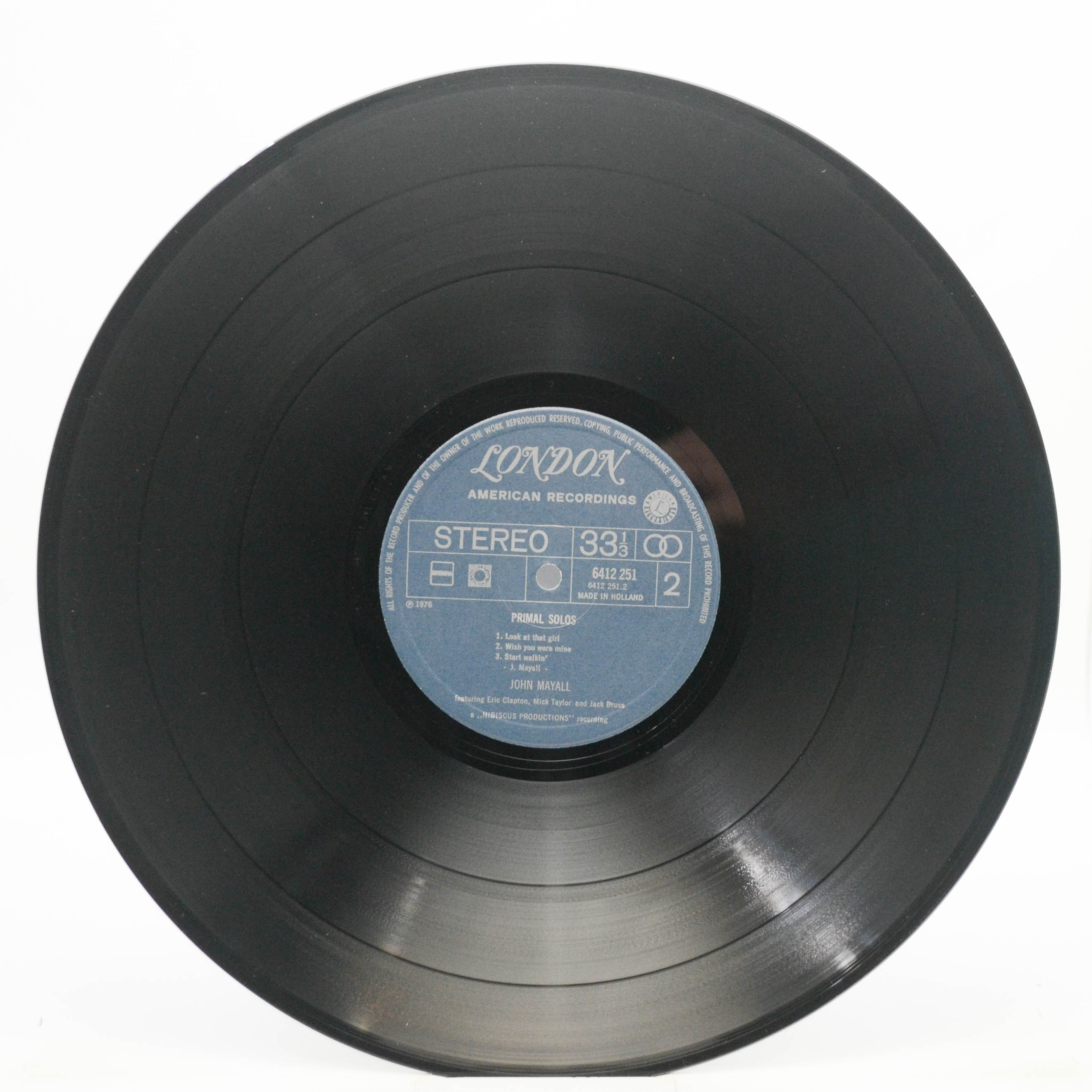 John Mayall — Primal Solos, 1977