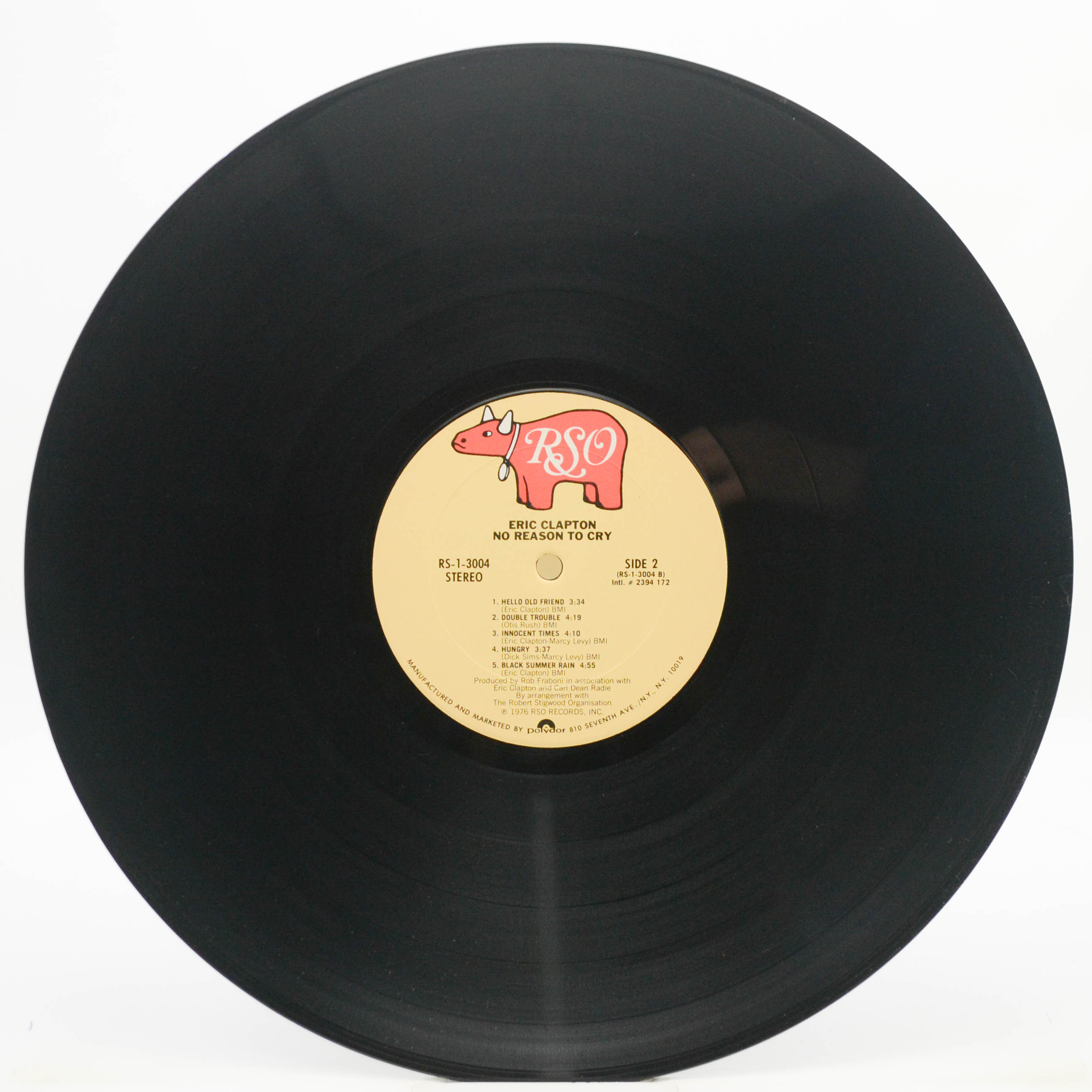 Eric Clapton — No Reason To Cry (USA), 1976