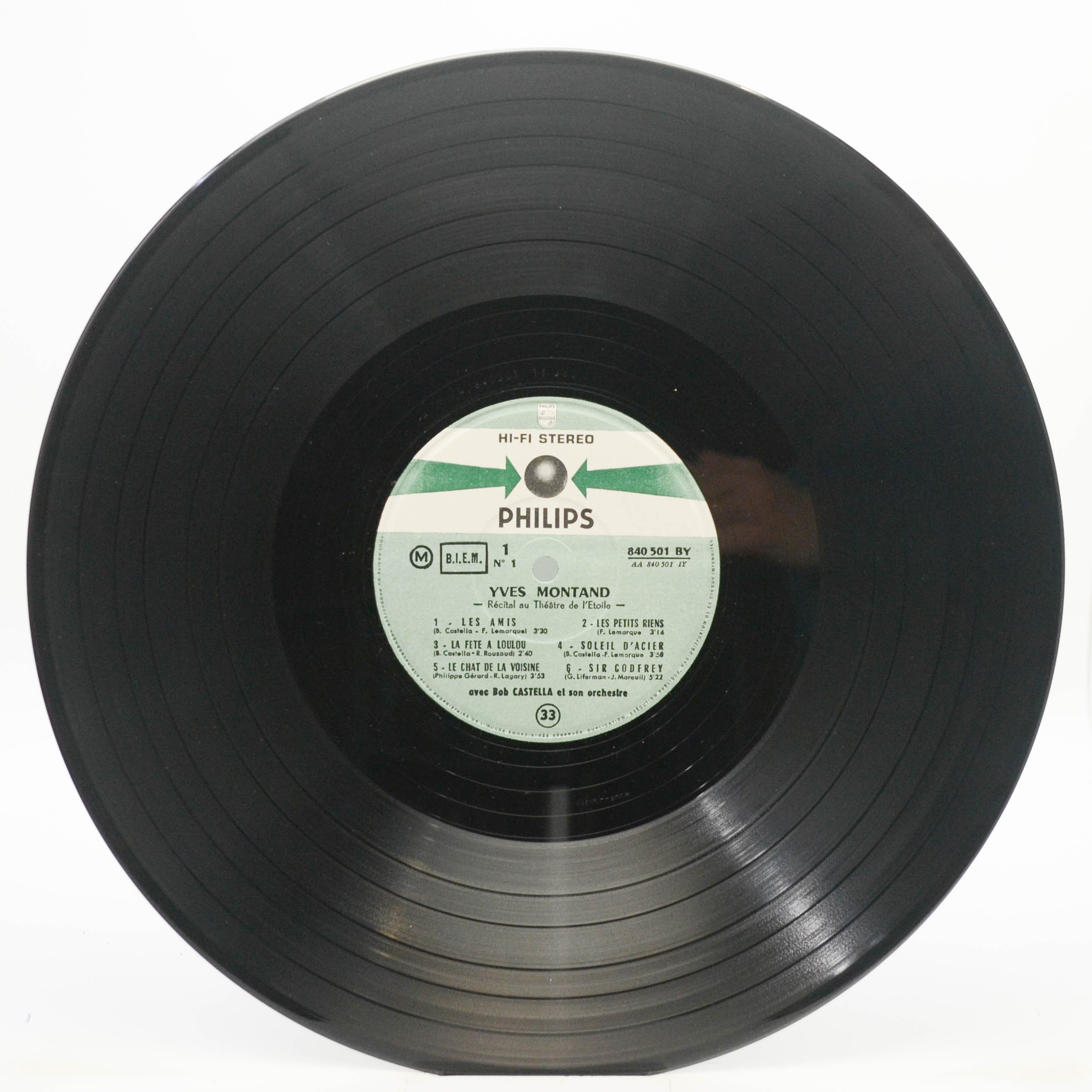 Yves Montand — Récital - 1, 1958