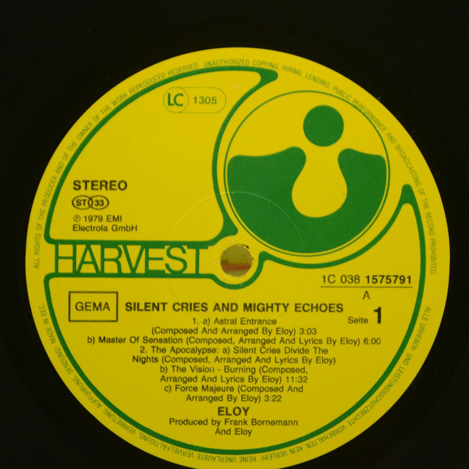 Eloy — Silent Cries And Mighty Echoes, 1984