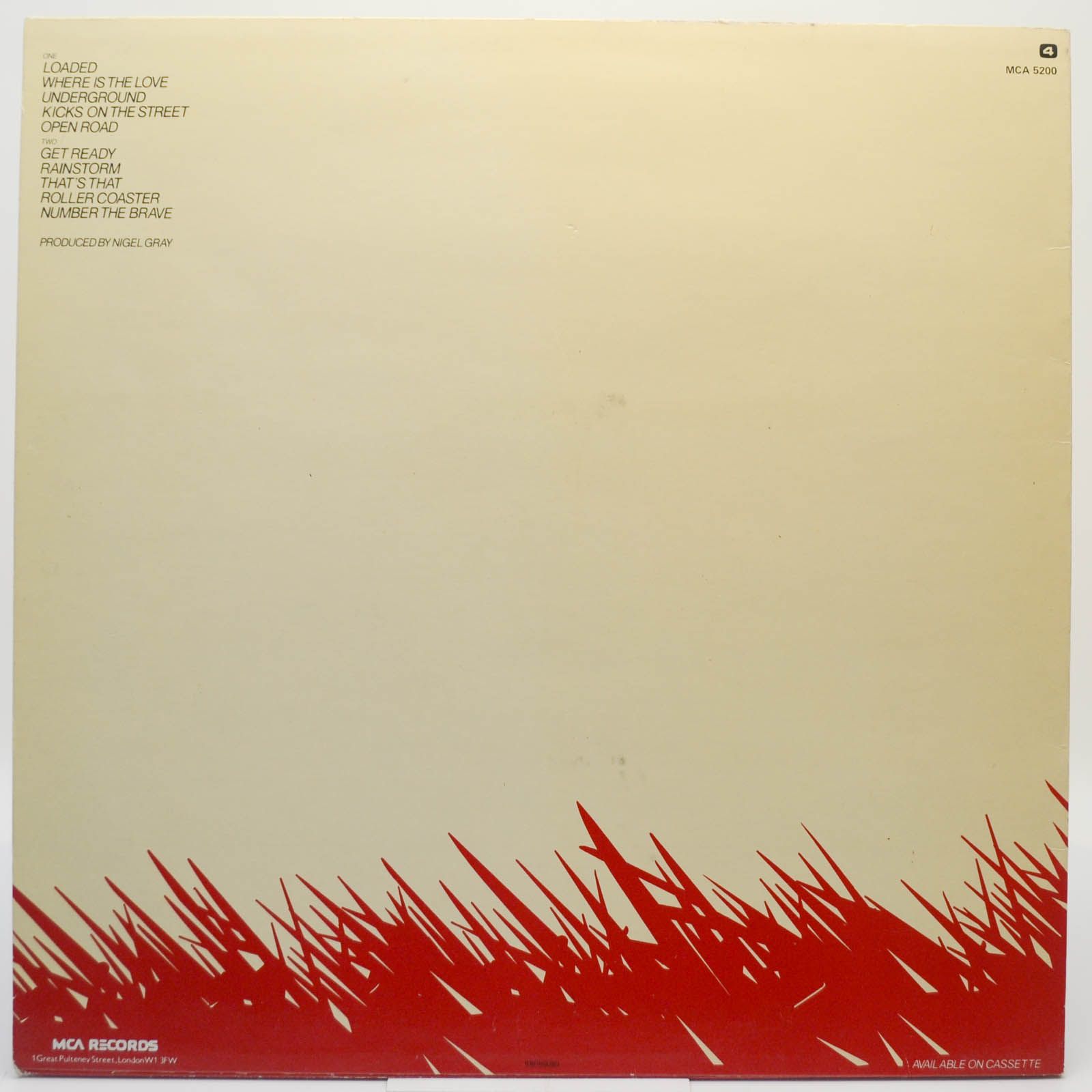 Виниловая пластинка Wishbone Ash — Number The Brave, 1981