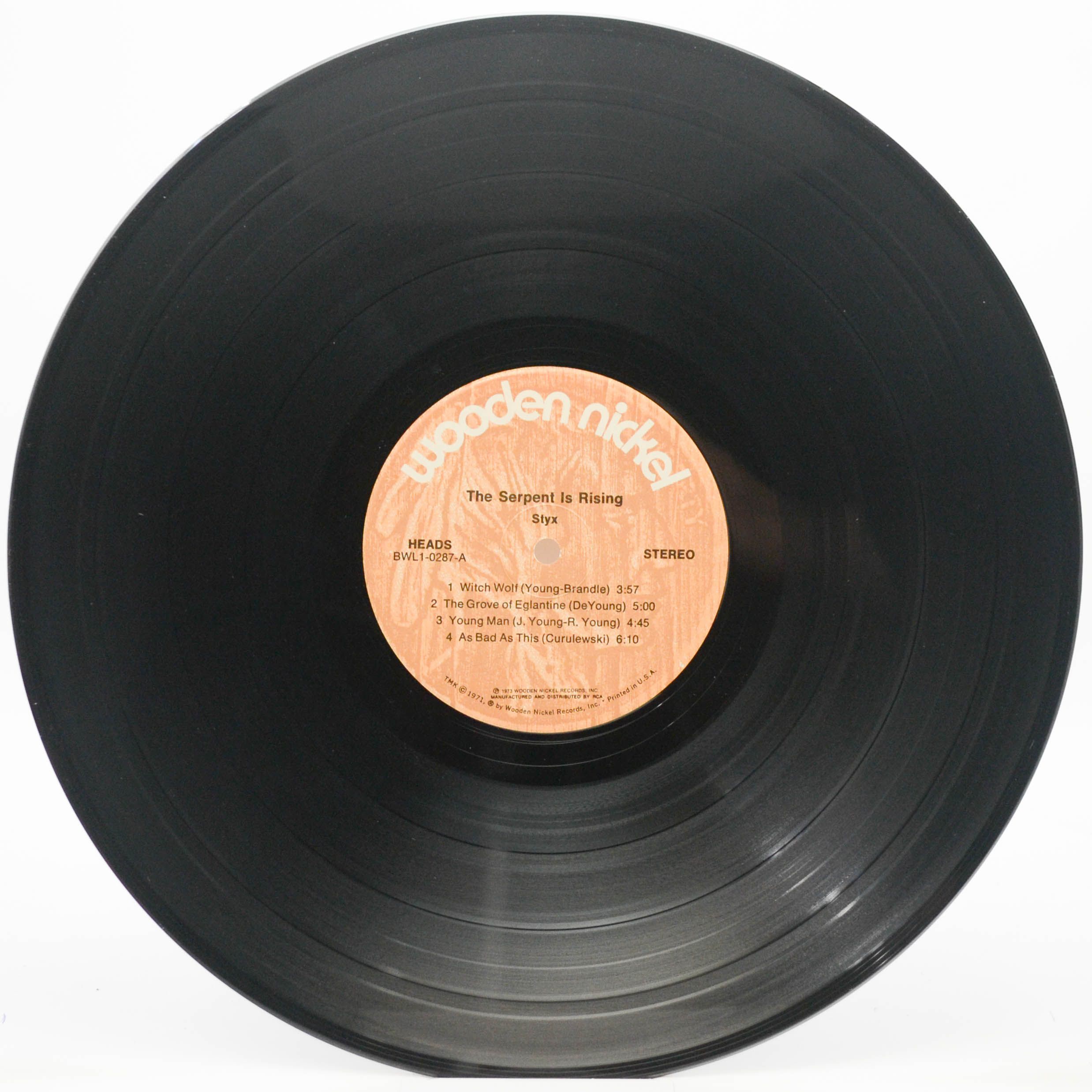 Styx — The Serpent Is Rising (1-st, USA), 1973