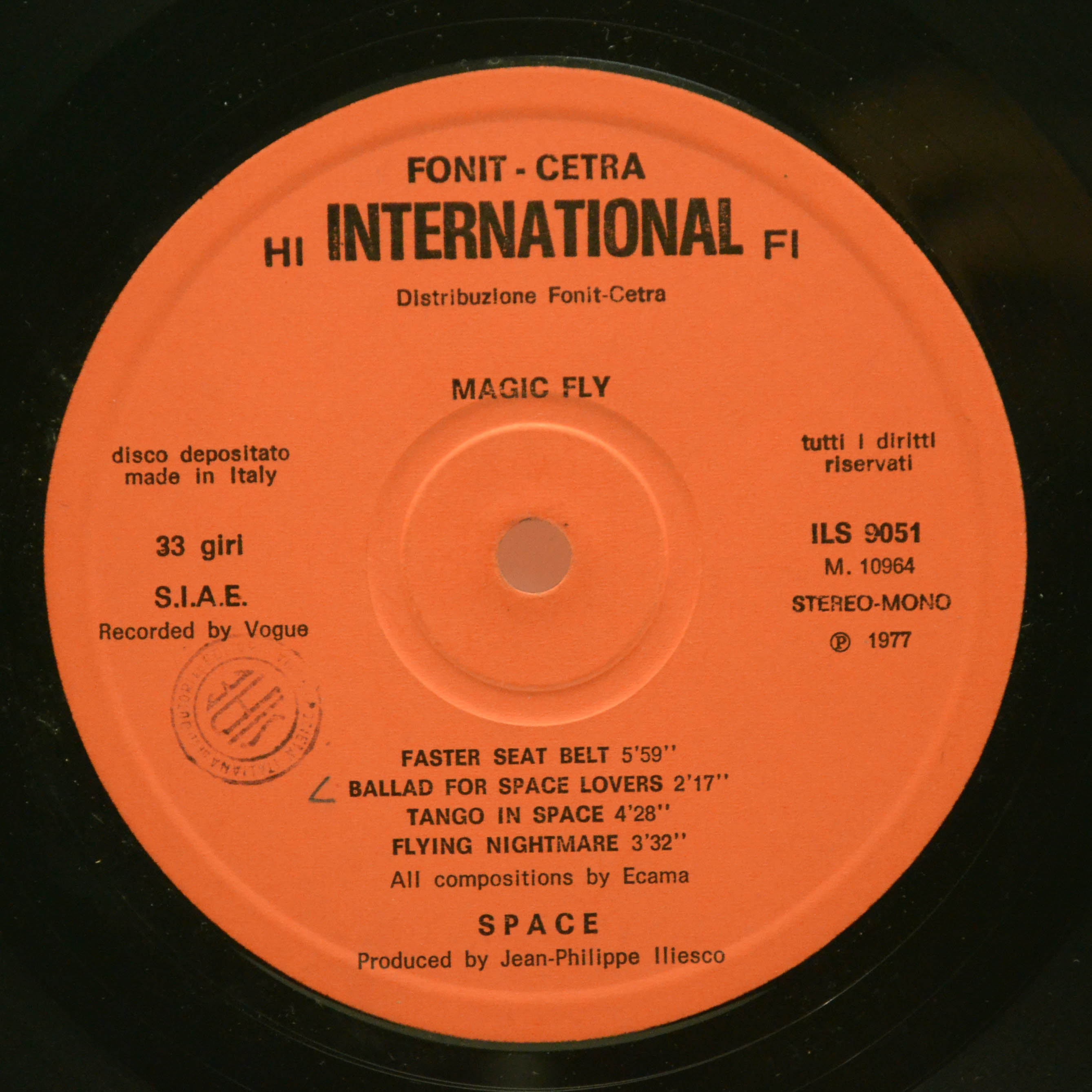 Space — Magic Fly, 1977