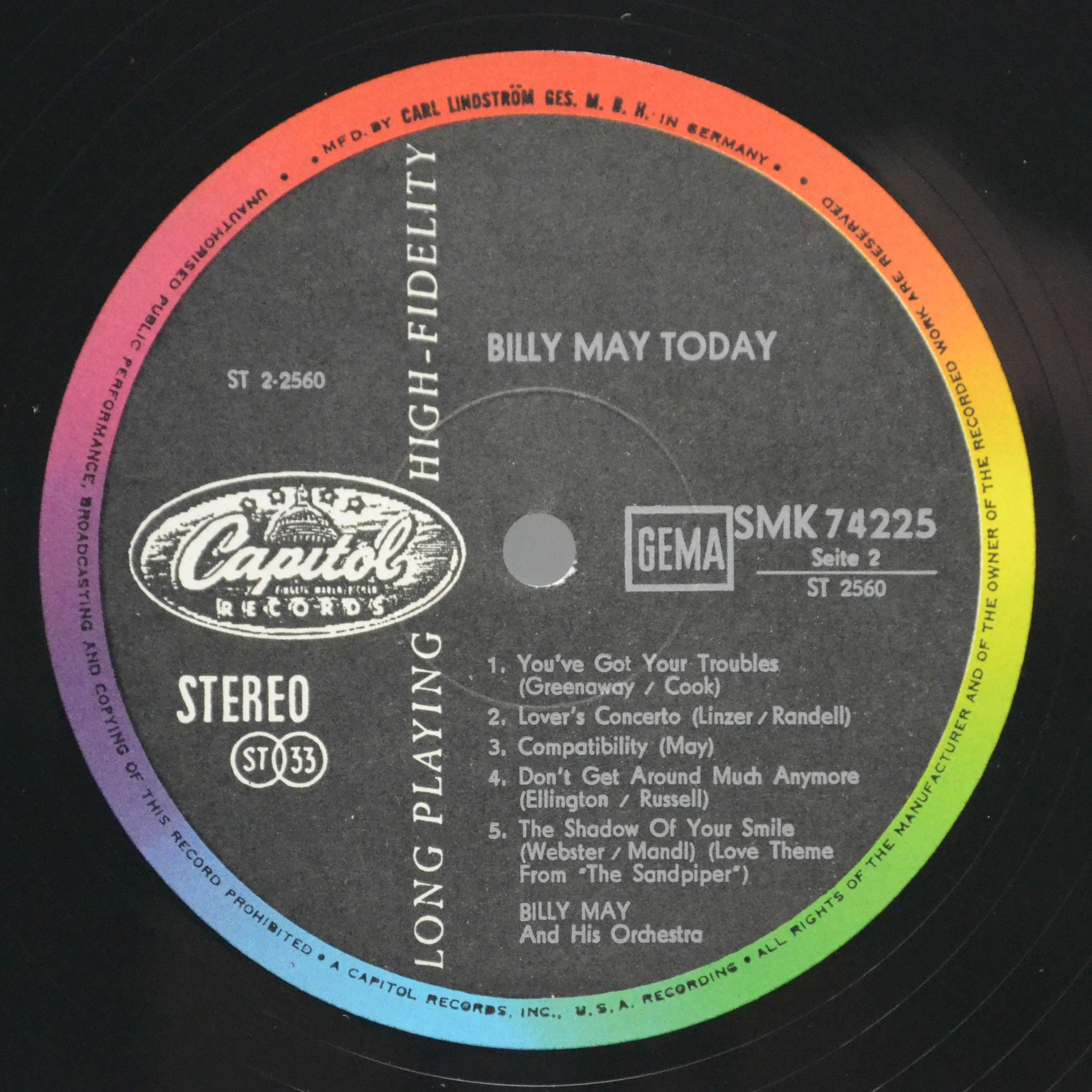 Billy May — Today!, 1966