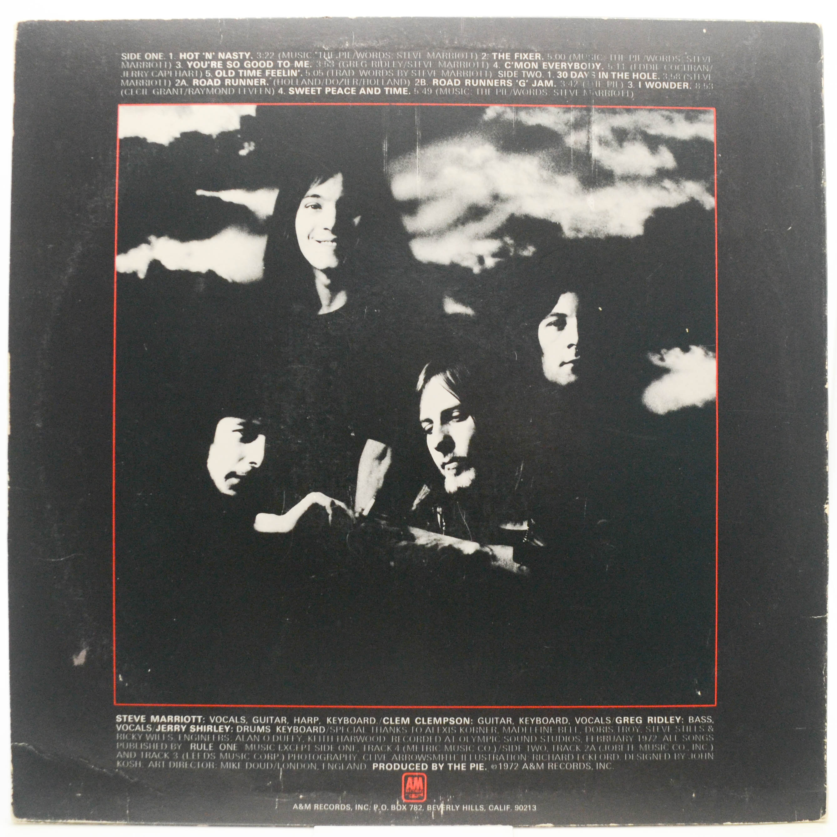 Humble Pie — Smokin' (USA), 1972