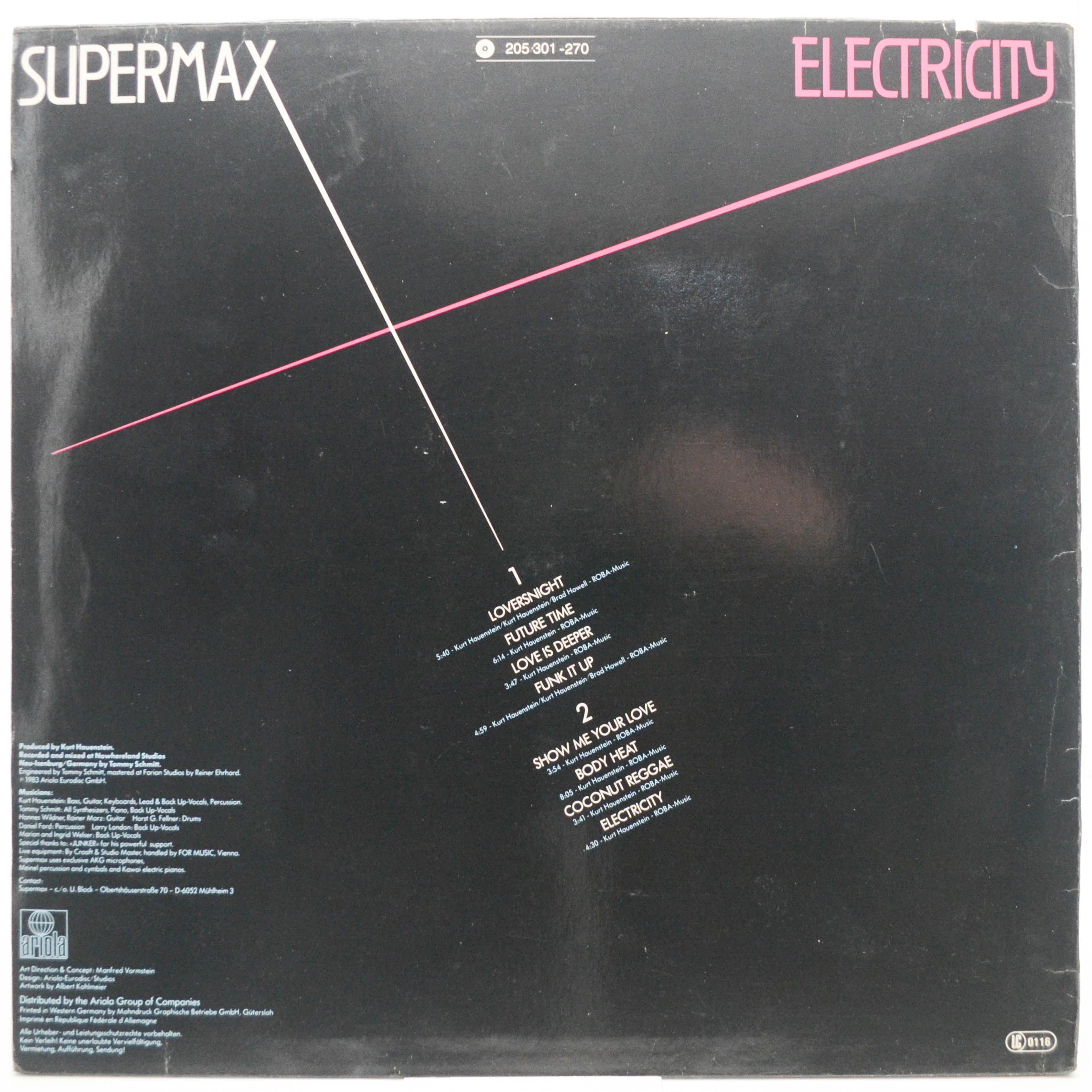 Supermax — Electricity, 1983