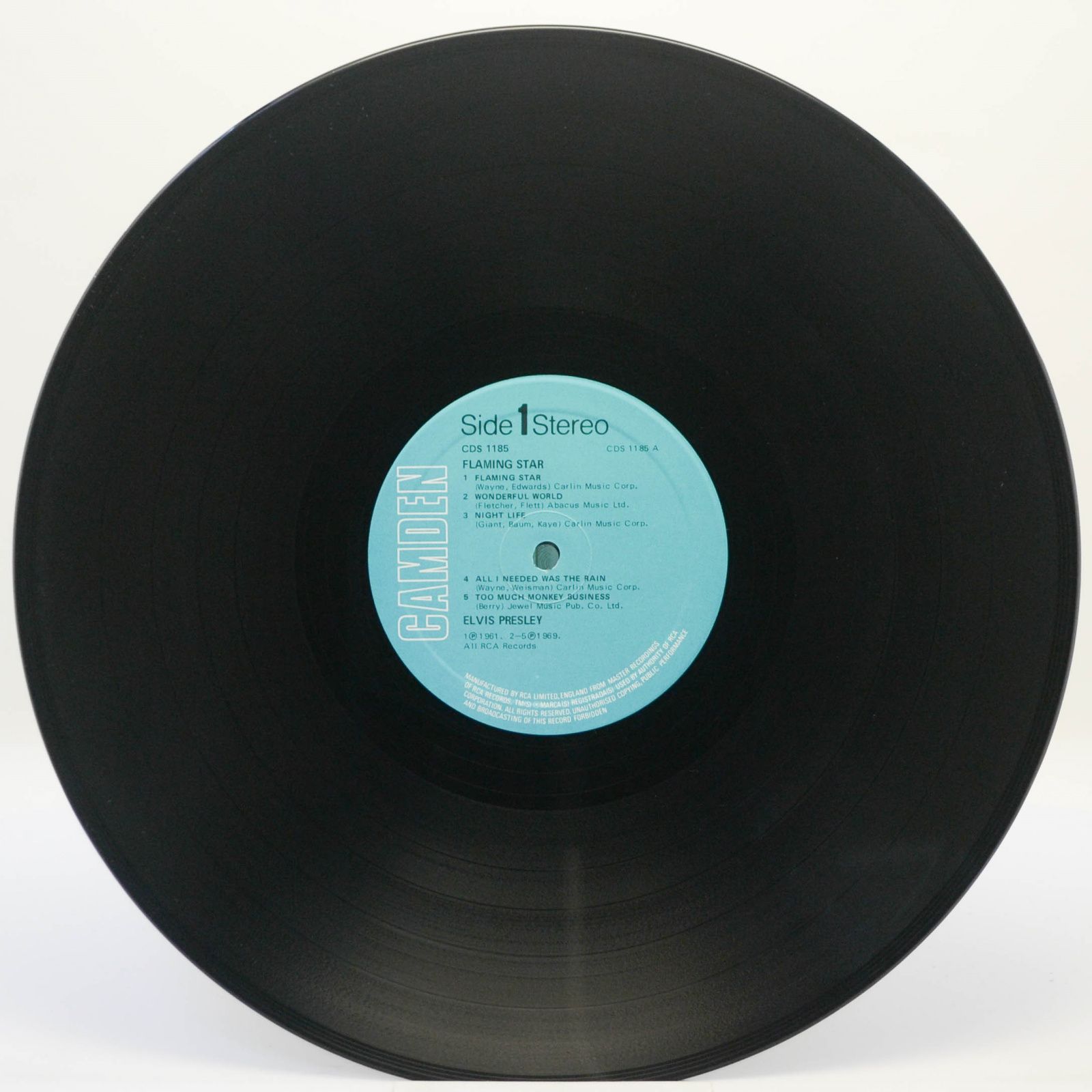 Elvis — Flaming Star (UK), 1980