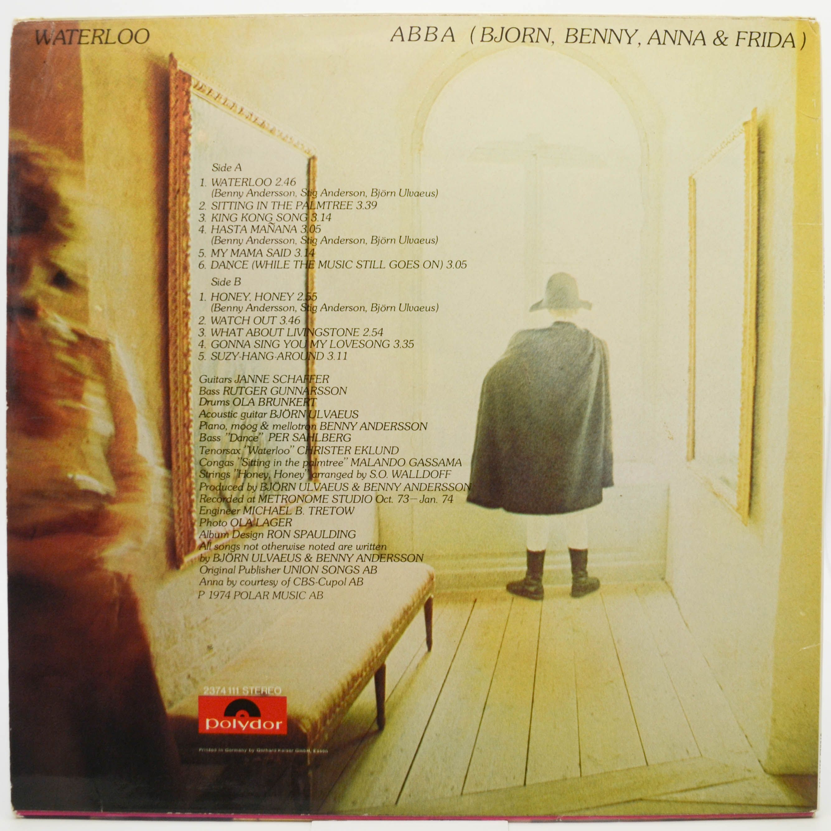ABBA, Bjorn, Benny, Anna & Frida — Waterloo, 1974