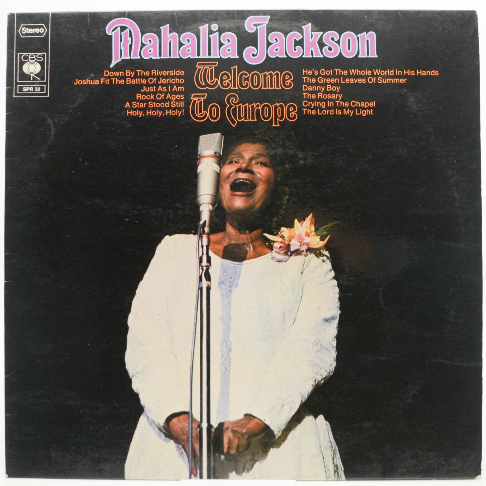 Виниловая пластинка Mahalia Jackson — Welcome To Europe, 1969