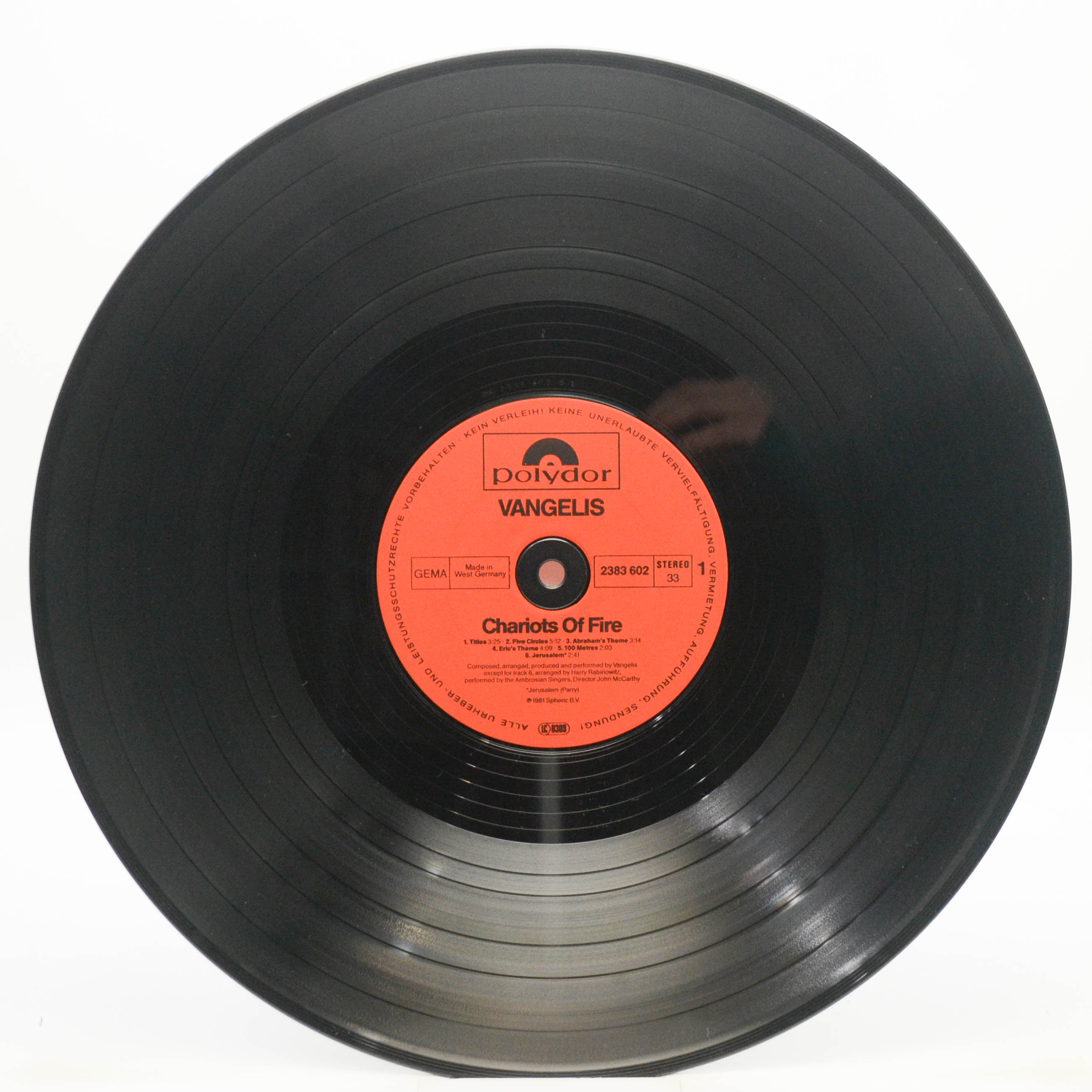 Vangelis — Chariots Of Fire, 1981