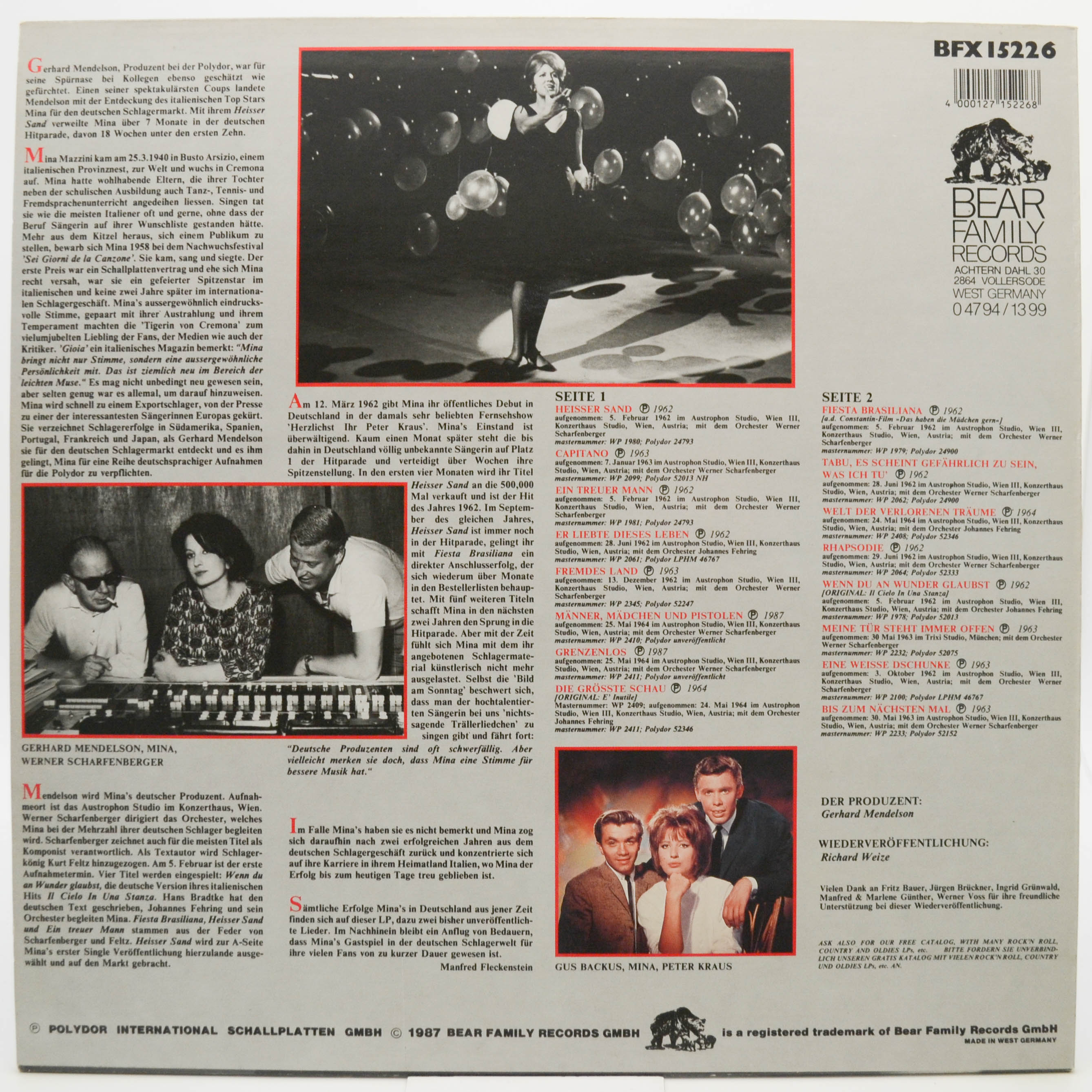 Mina — Heisser Sand, 1987