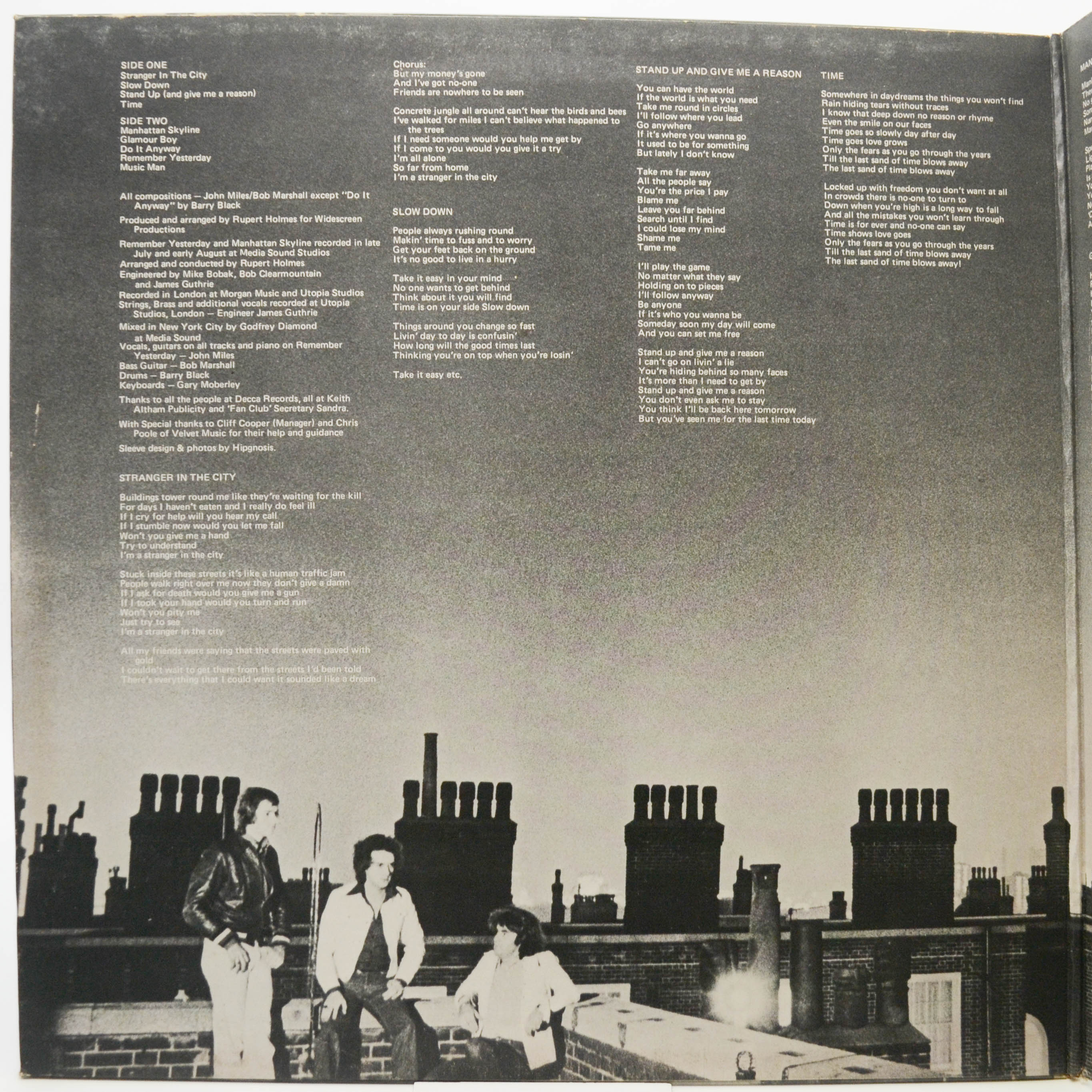 Виниловая пластинка John Miles — Stranger In The City, 1976