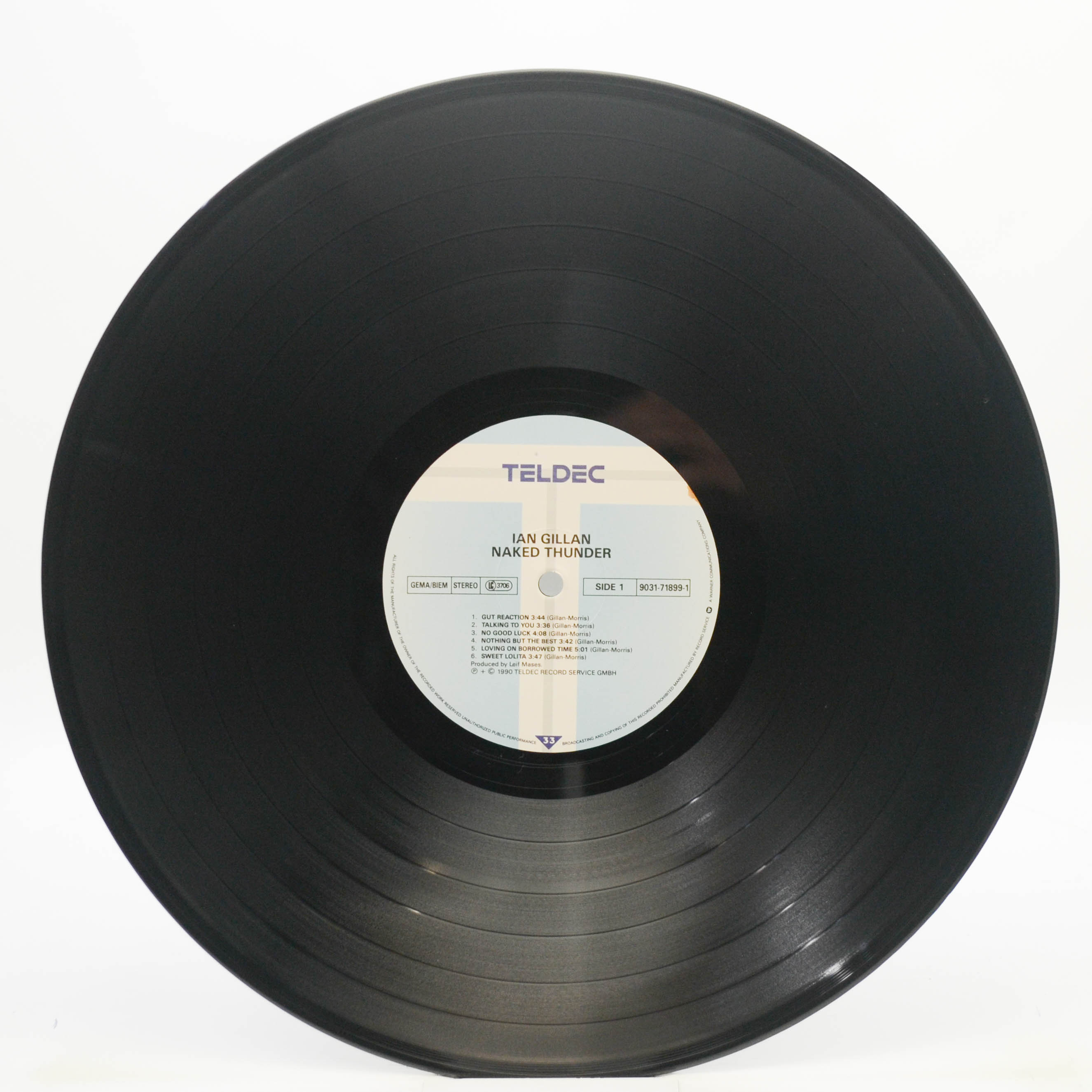 Ian Gillan — Naked Thunder, 1990