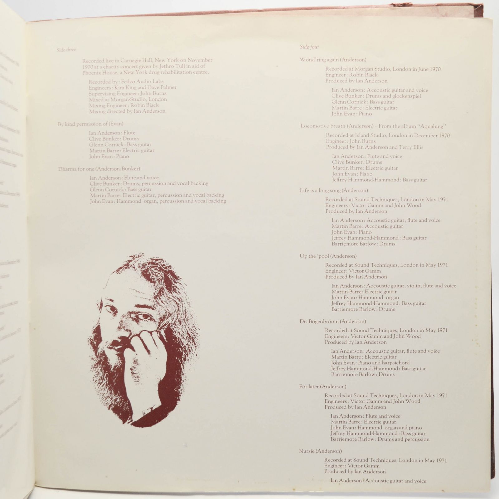 Jethro Tull — Living In The Past (2LP), 1972