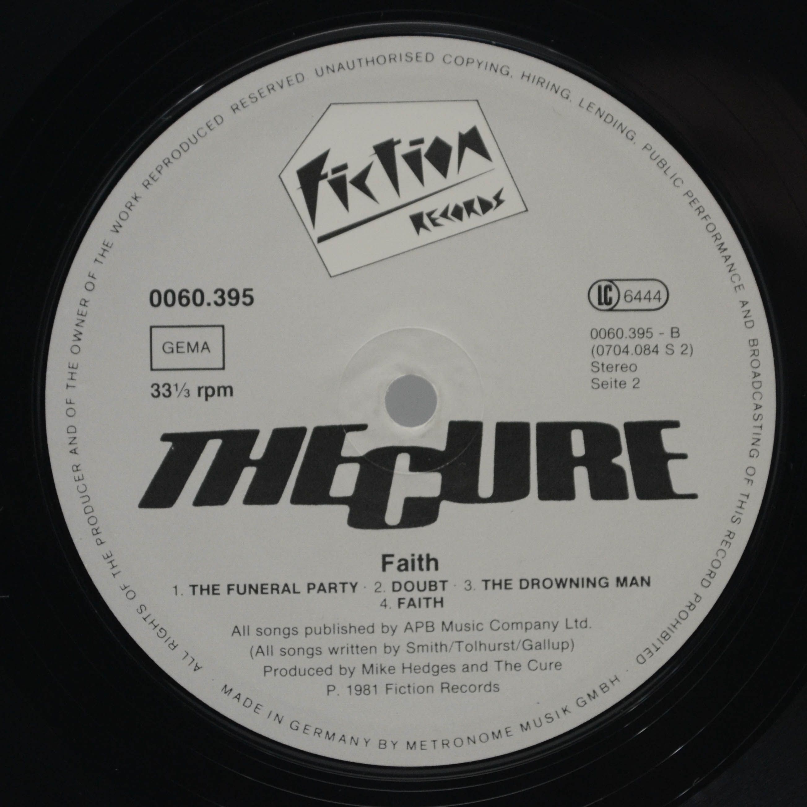 Cure — Faith, 1981