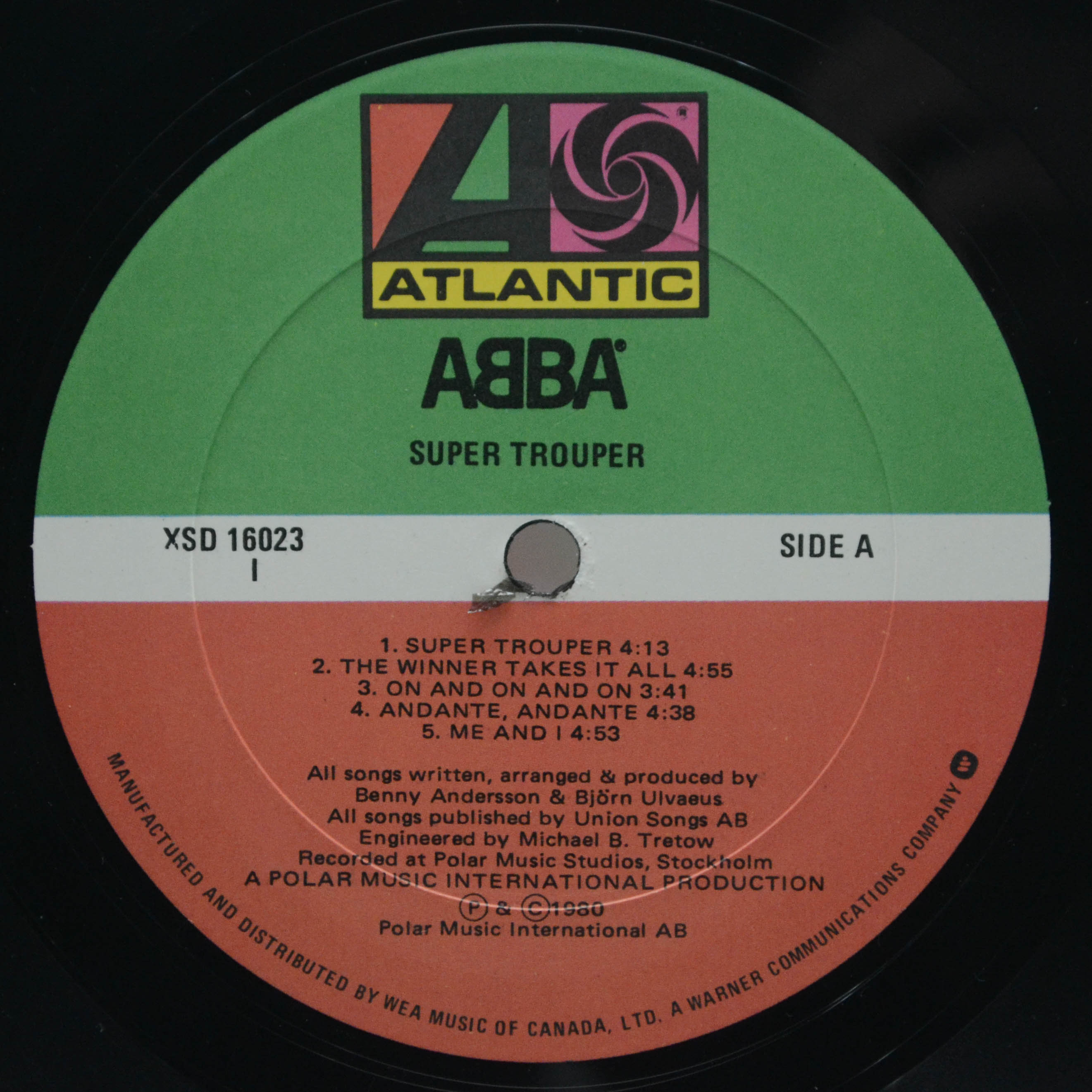 ABBA — Super Trouper, 1980