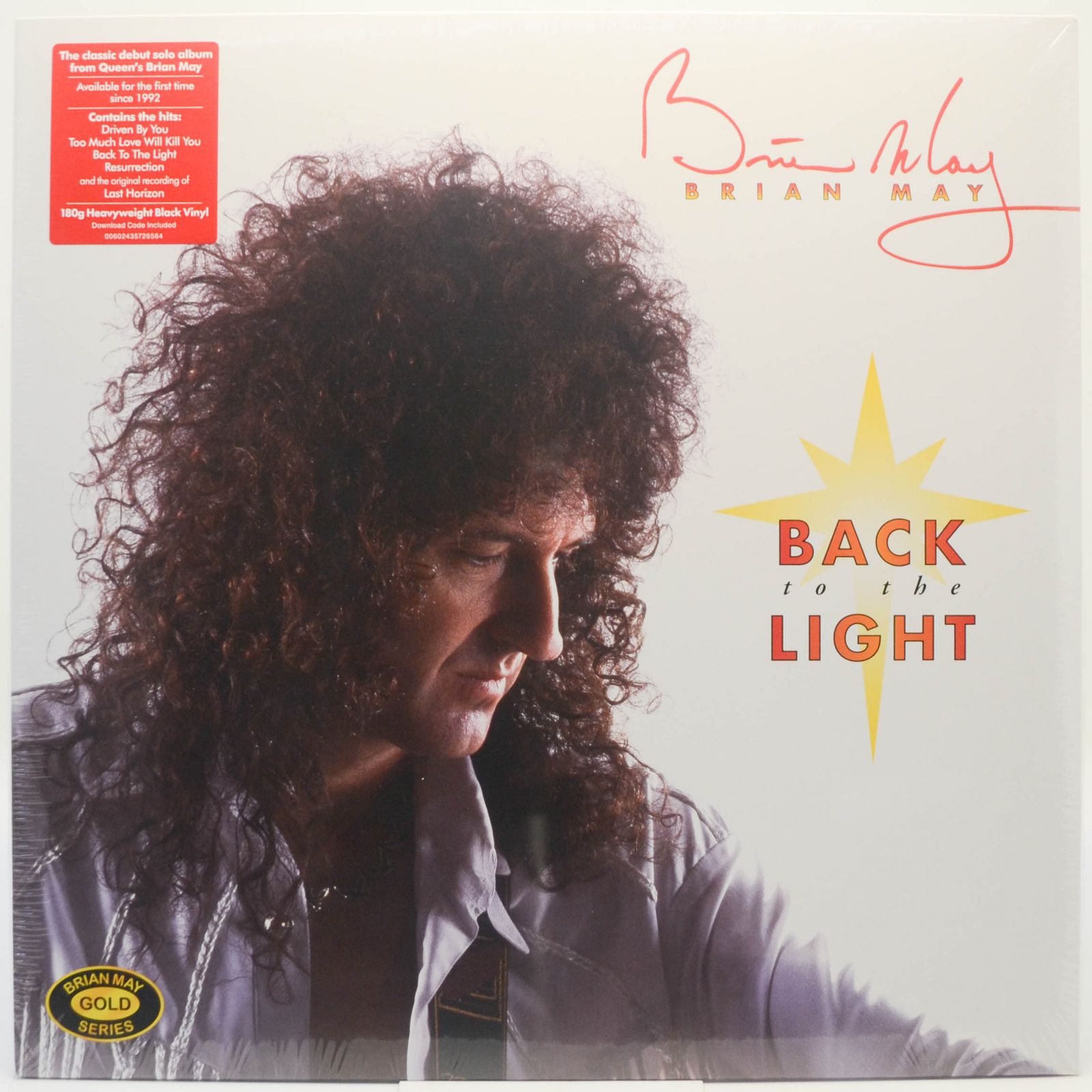 Виниловая пластинка Brian May — Back To The Light, 1992