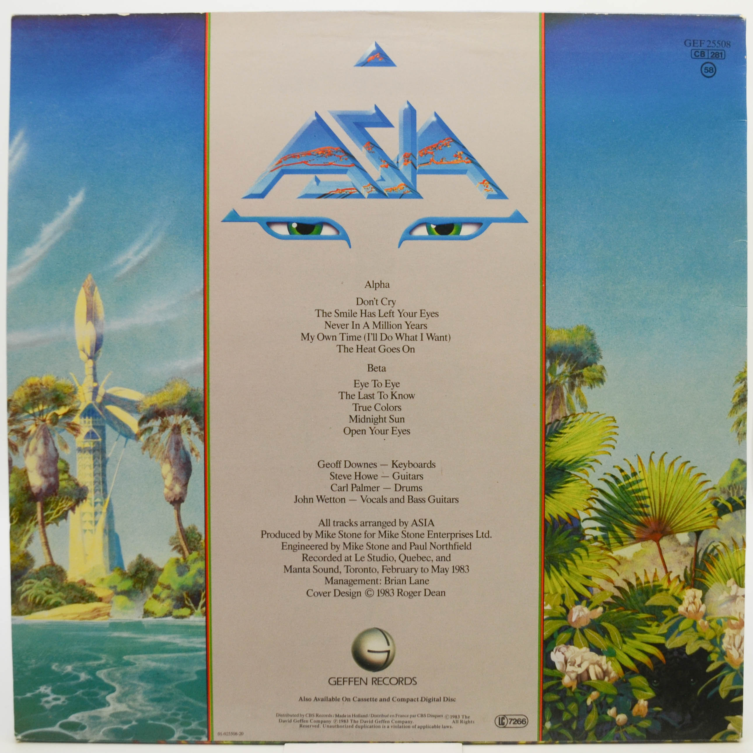 Asia — Alpha, 1983
