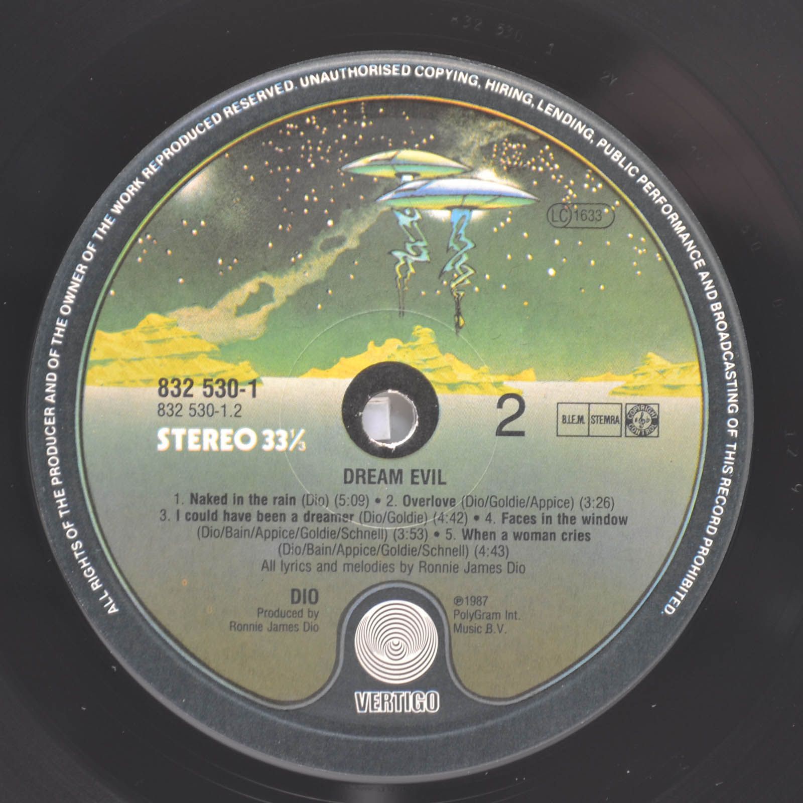 Dio — Dream Evil, 1987