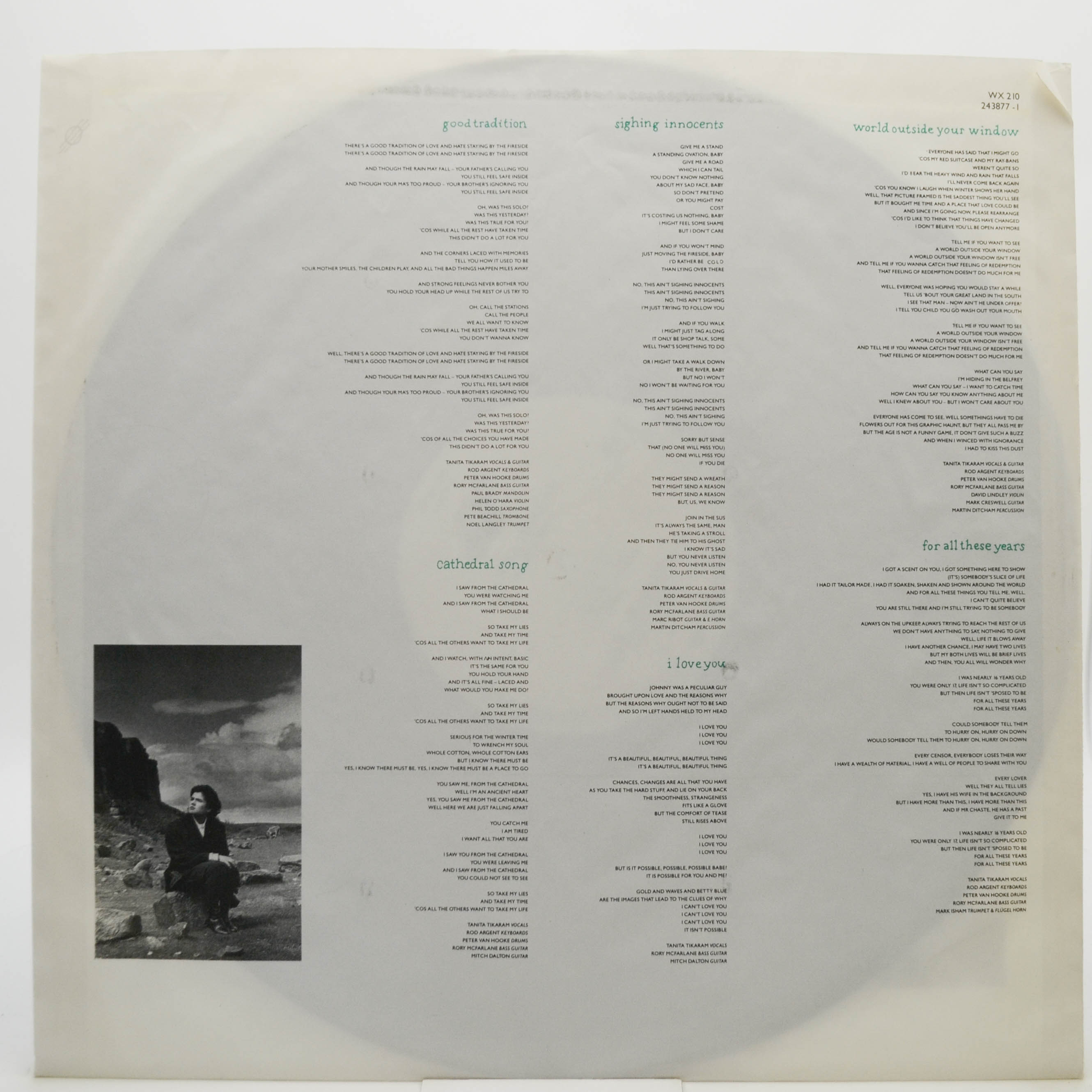 Tanita Tikaram — Ancient Heart, 1988