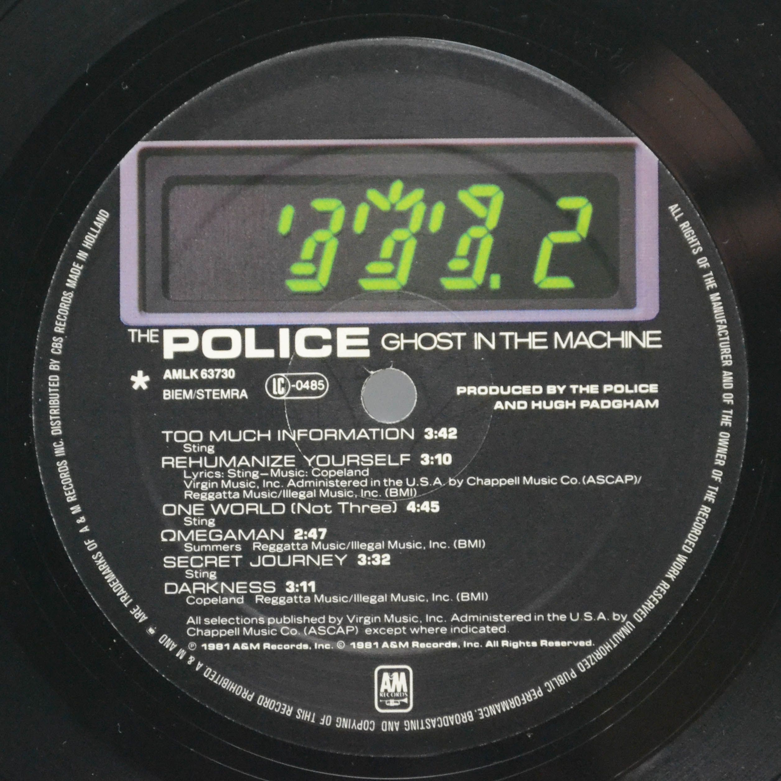 Police — Ghost In The Machine, 1981