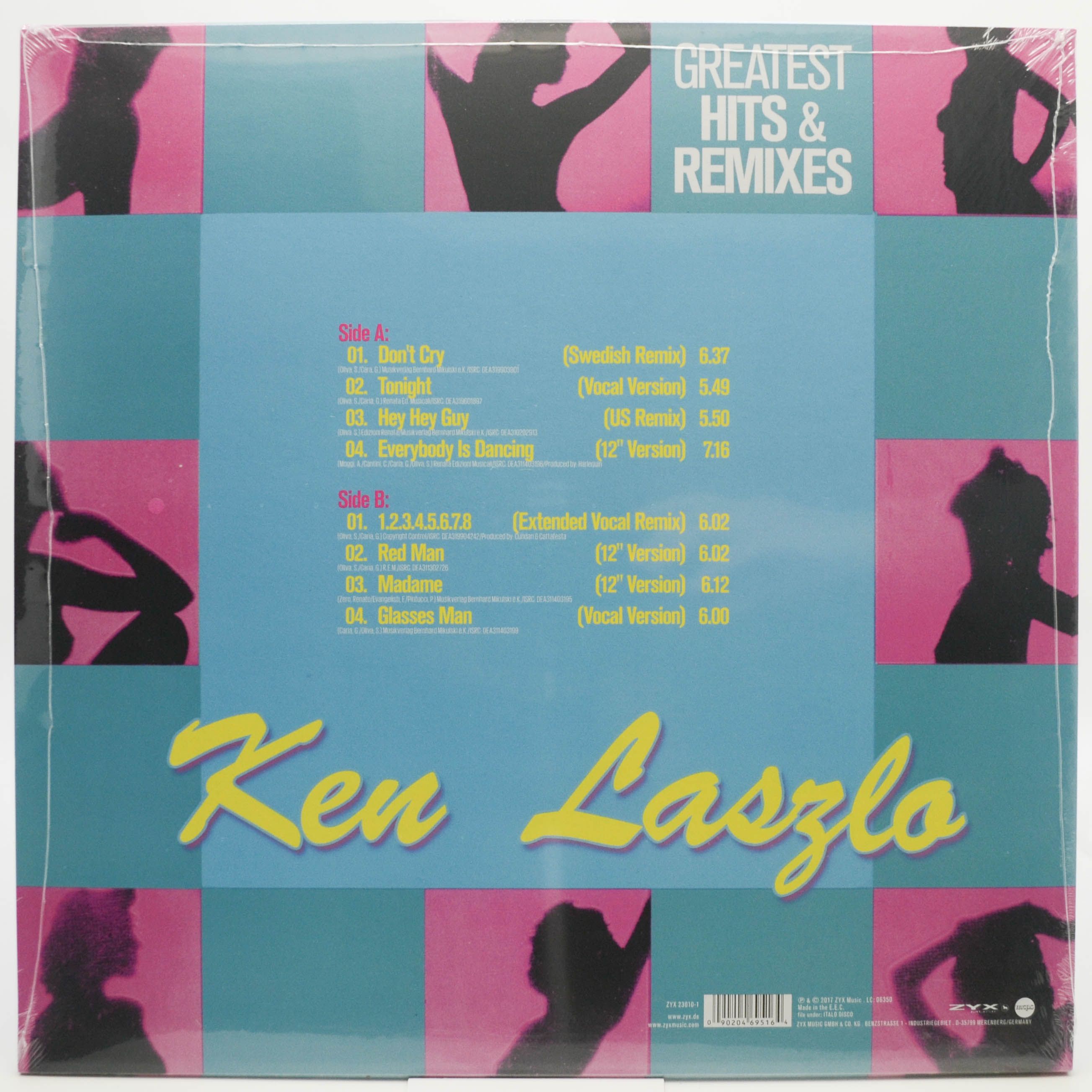 Виниловая пластинка Ken Laszlo — Greatest Hits & Remixes, 2016