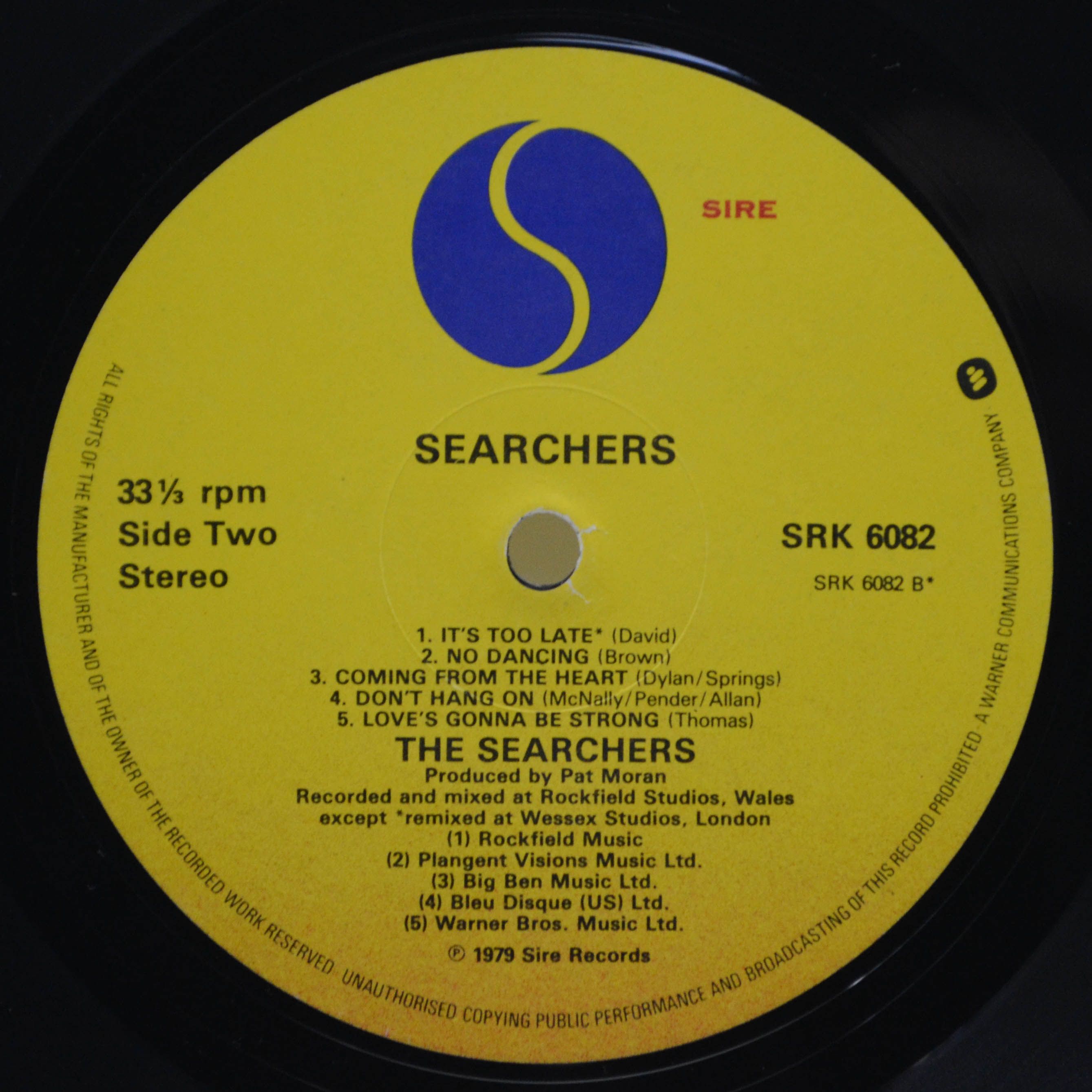 Виниловая пластинка Searchers — Searchers, 1979