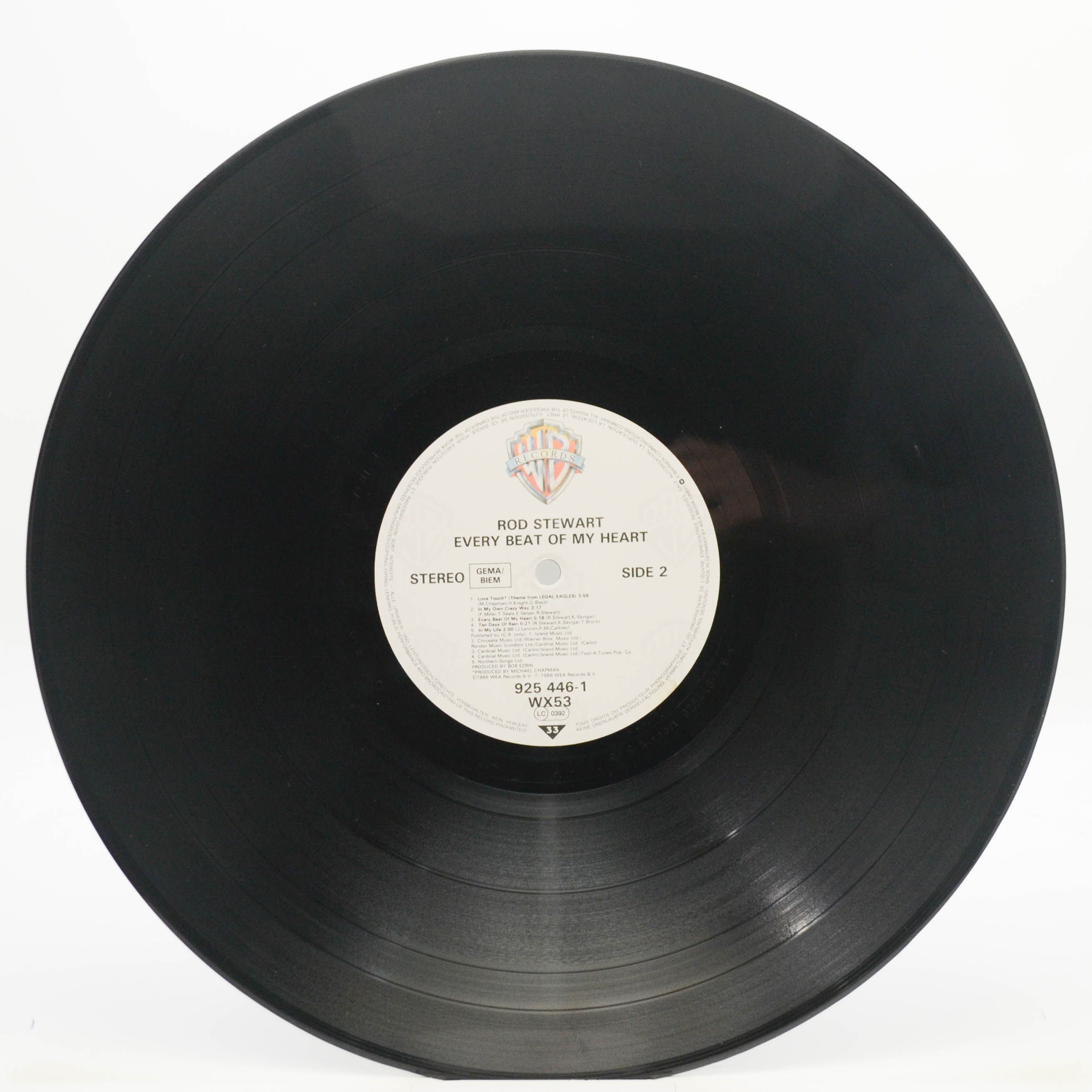 Rod Stewart — Every Beat Of My Heart, 1986