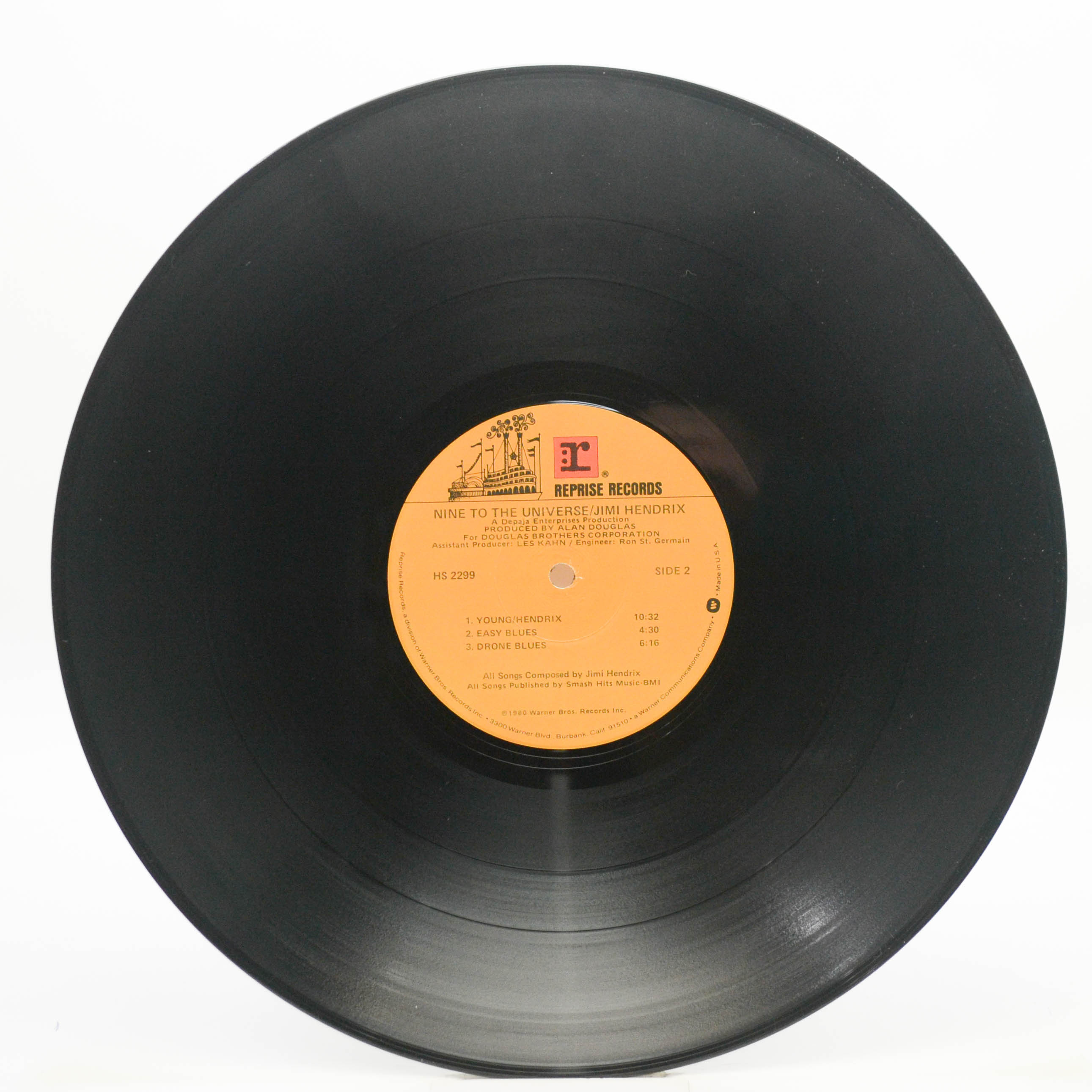 Jimi Hendrix — Nine To The Universe (USA), 1980