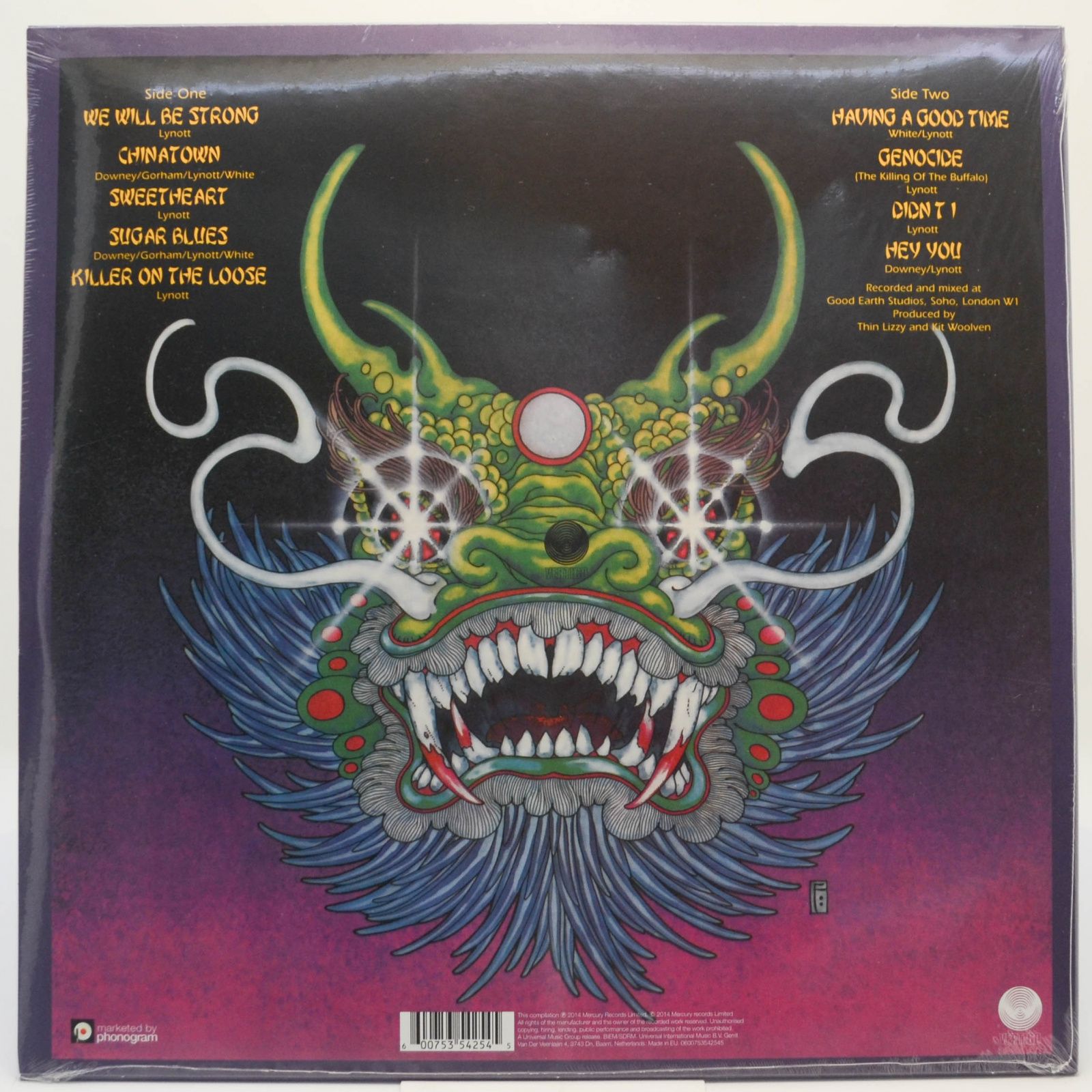 Виниловая пластинка Thin Lizzy — Chinatown, 1980