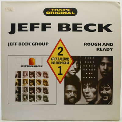 Виниловая пластинка Jeff Beck Group + Rough And Ready (2LP, UK), 1989