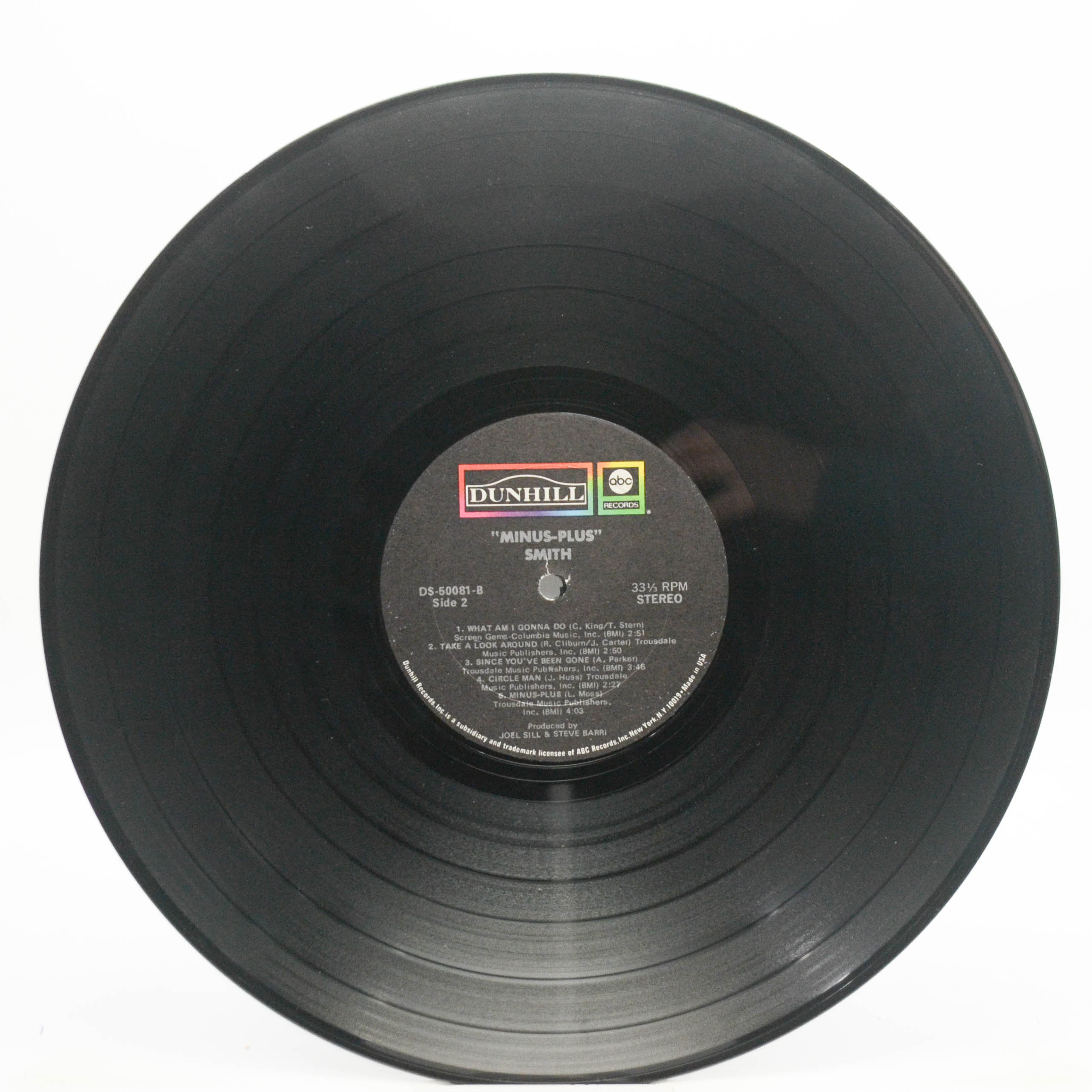 Smith — Minus-Plus (1-st, USA), 1970