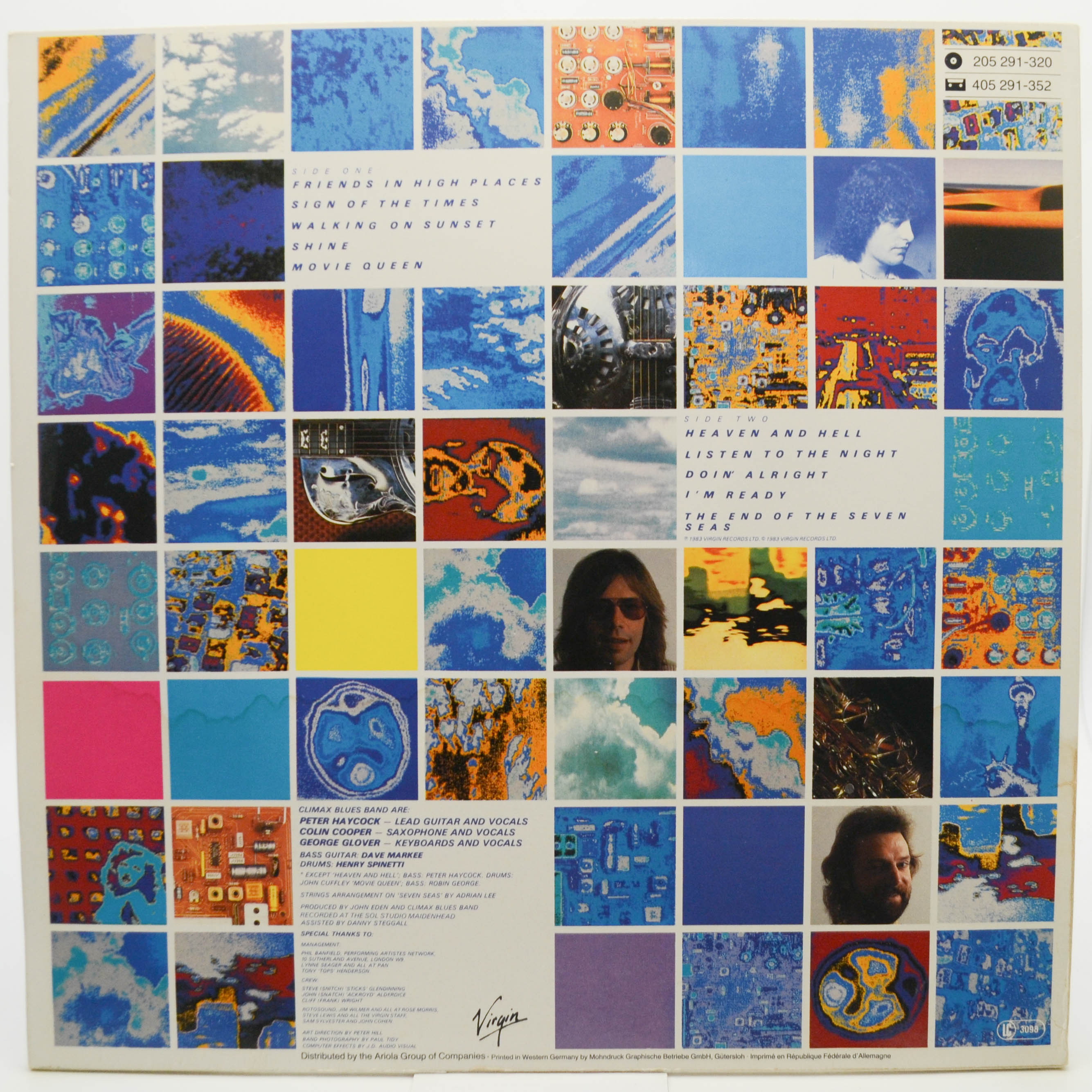 Виниловая пластинка Climax Blues Band — Sample And Hold, 1983