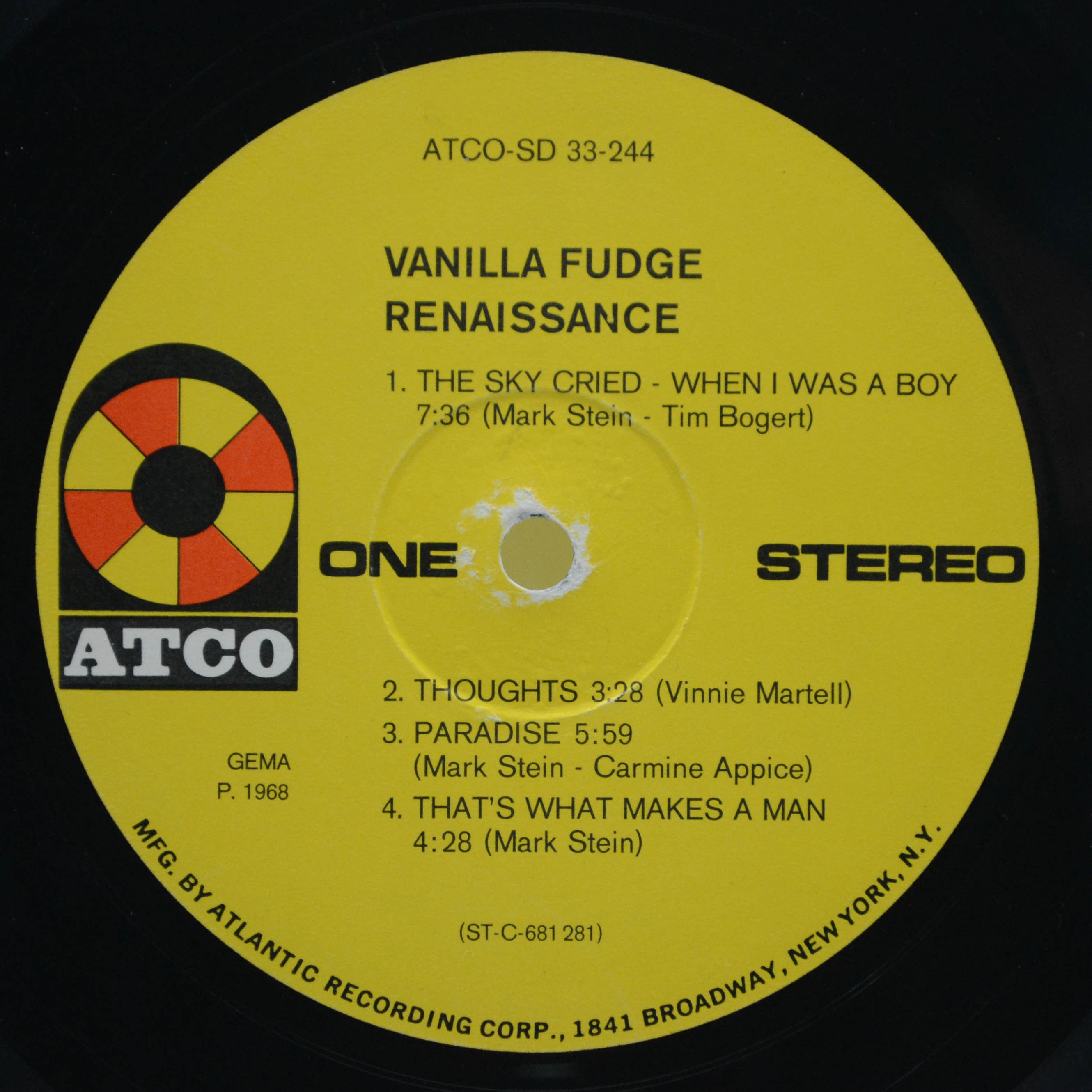 Vanilla Fudge — Renaissance, 1968