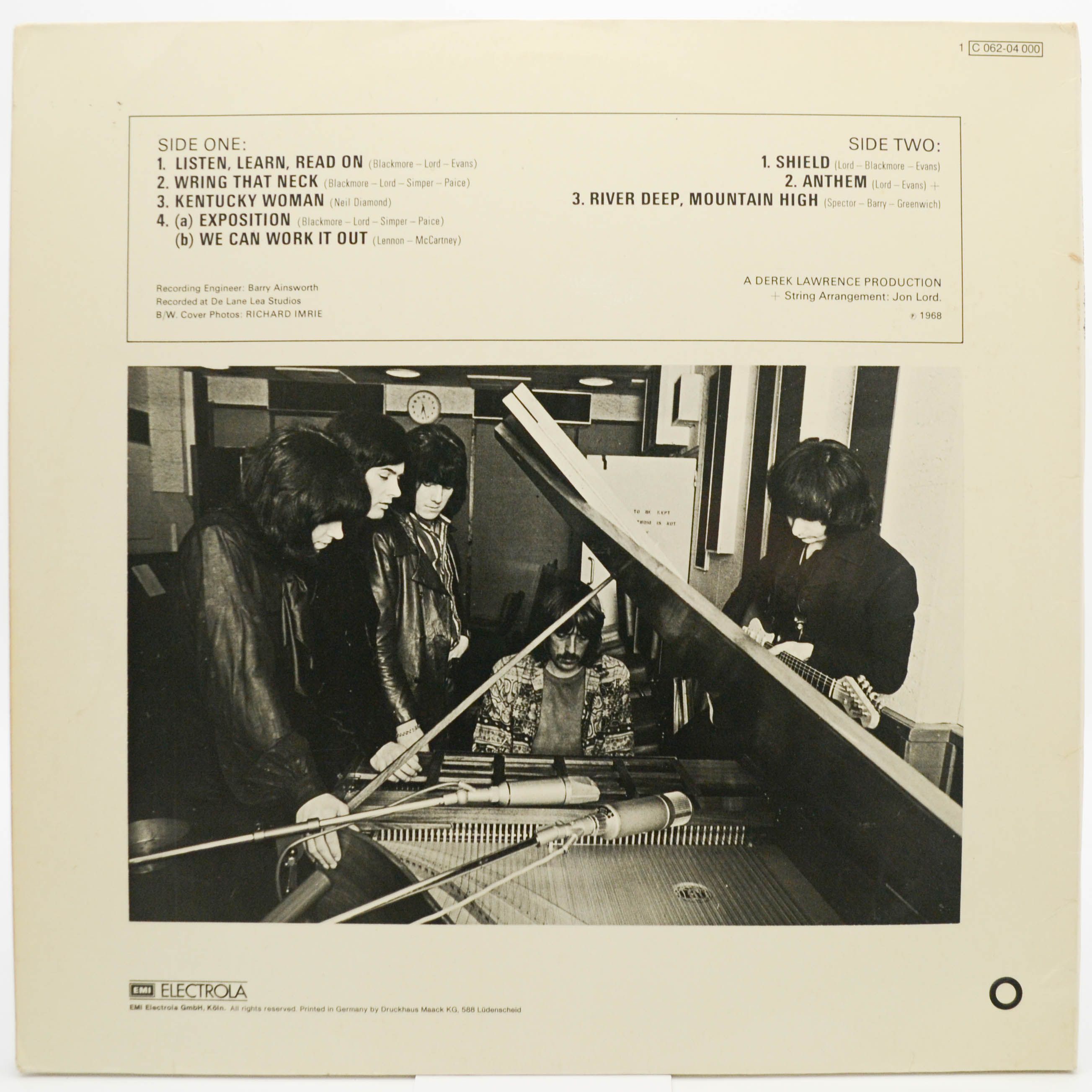 Deep Purple — The Book Of Taliesyn, 1968