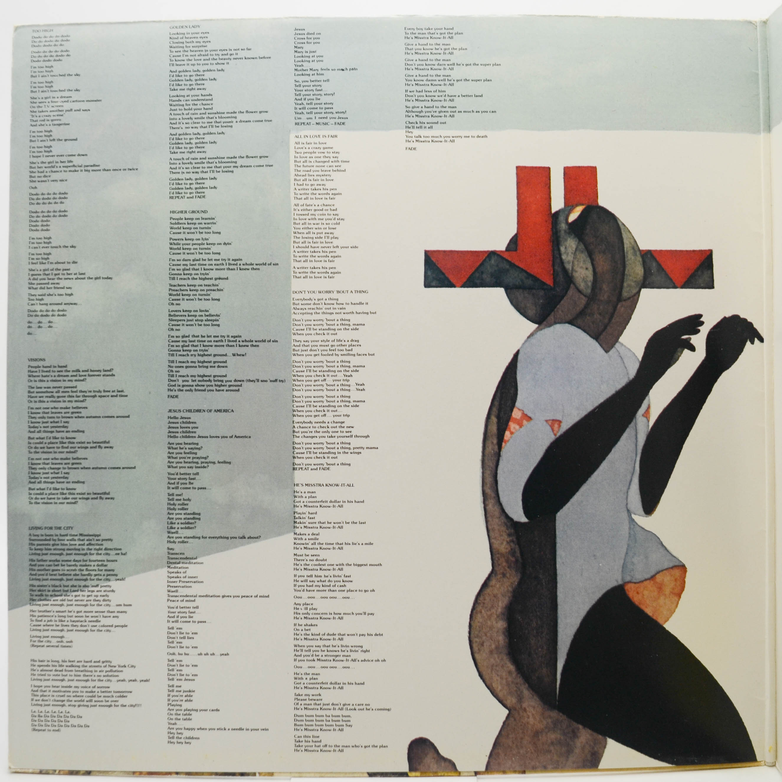 Виниловая пластинка Stevie Wonder — Innervisions, 1973