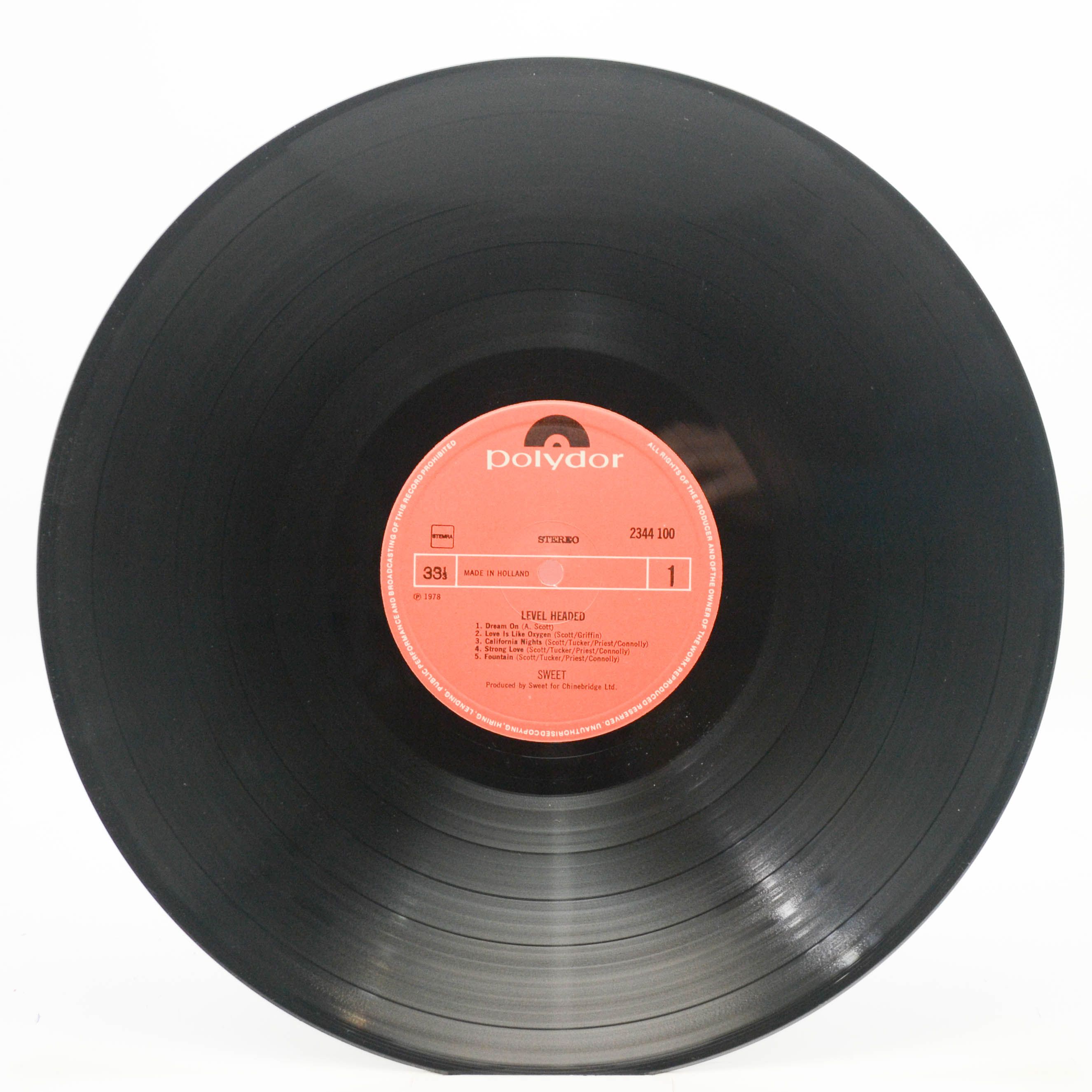 Sweet — Level Headed, 1978