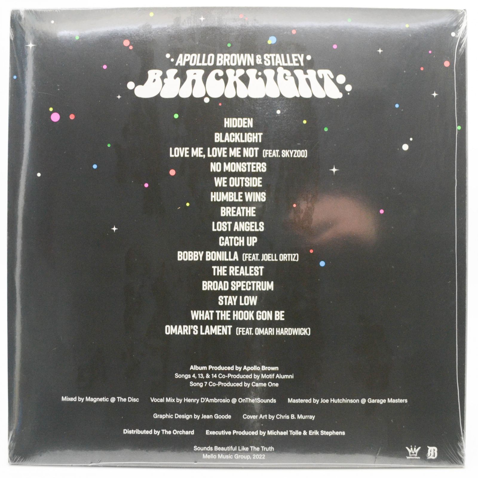 Виниловая пластинка Apollo Brown & Stalley — Blacklight, 2021