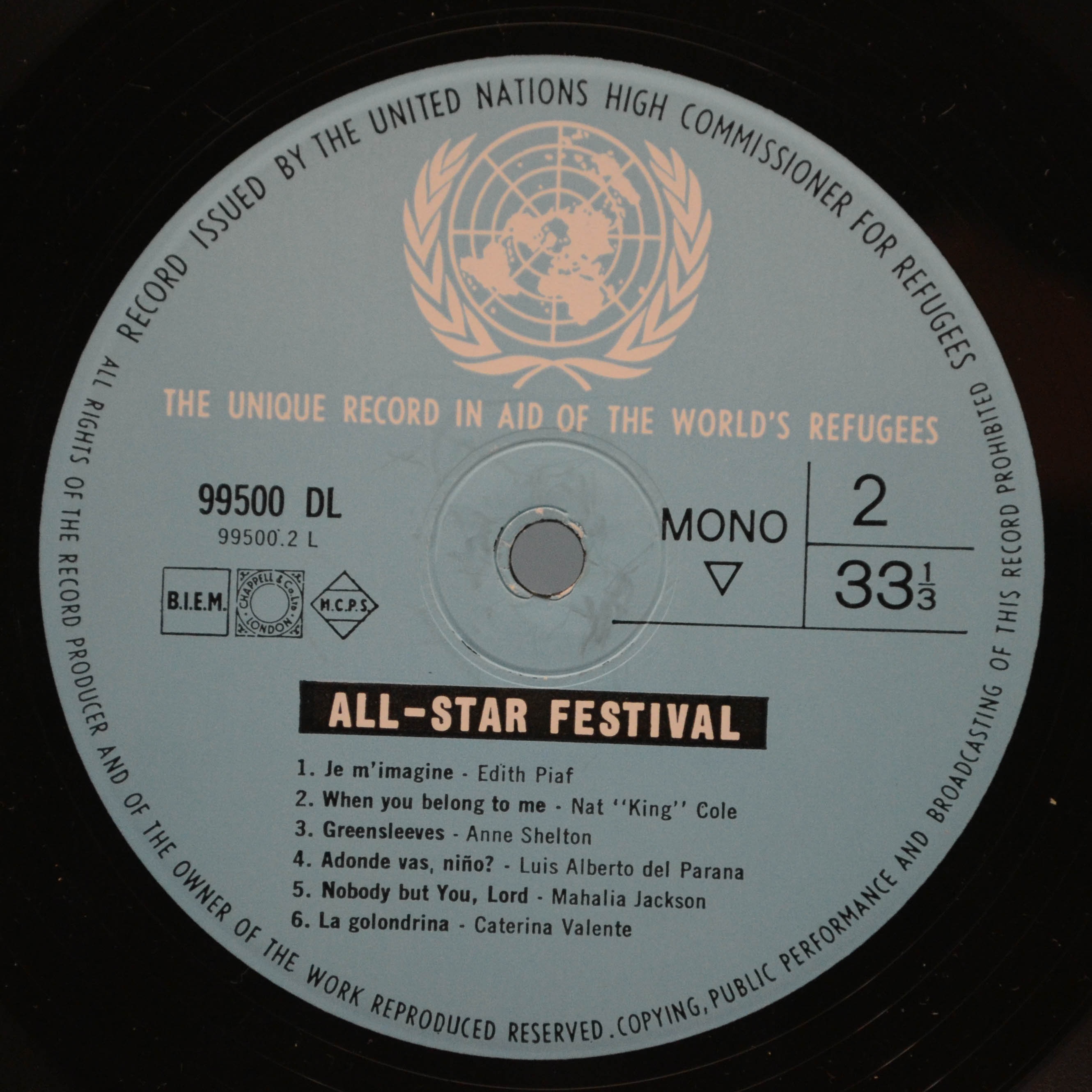 Various — All-Star Festival, 1963