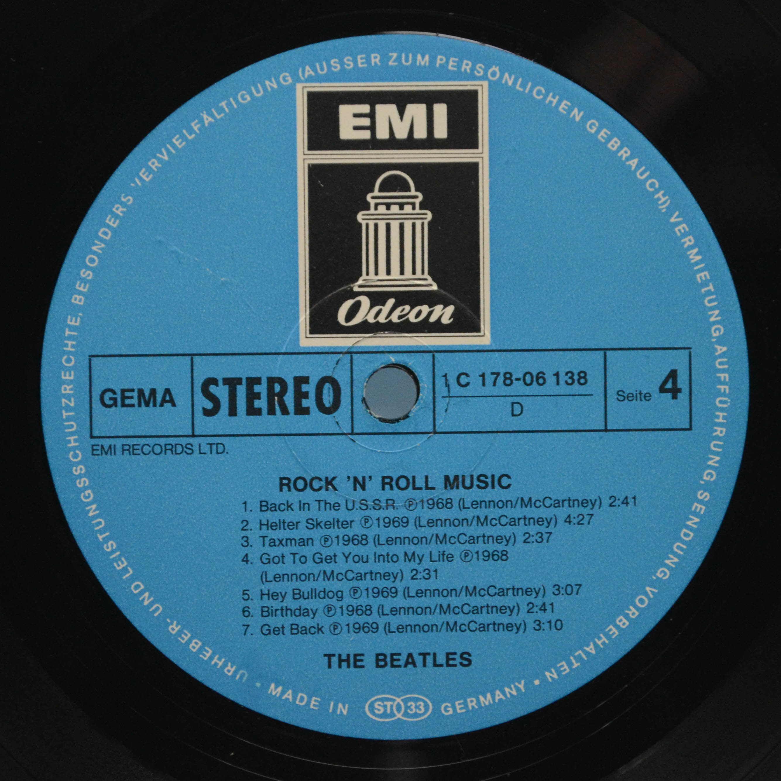 Beatles — Rock 'N' Roll Music (2LP), 1976