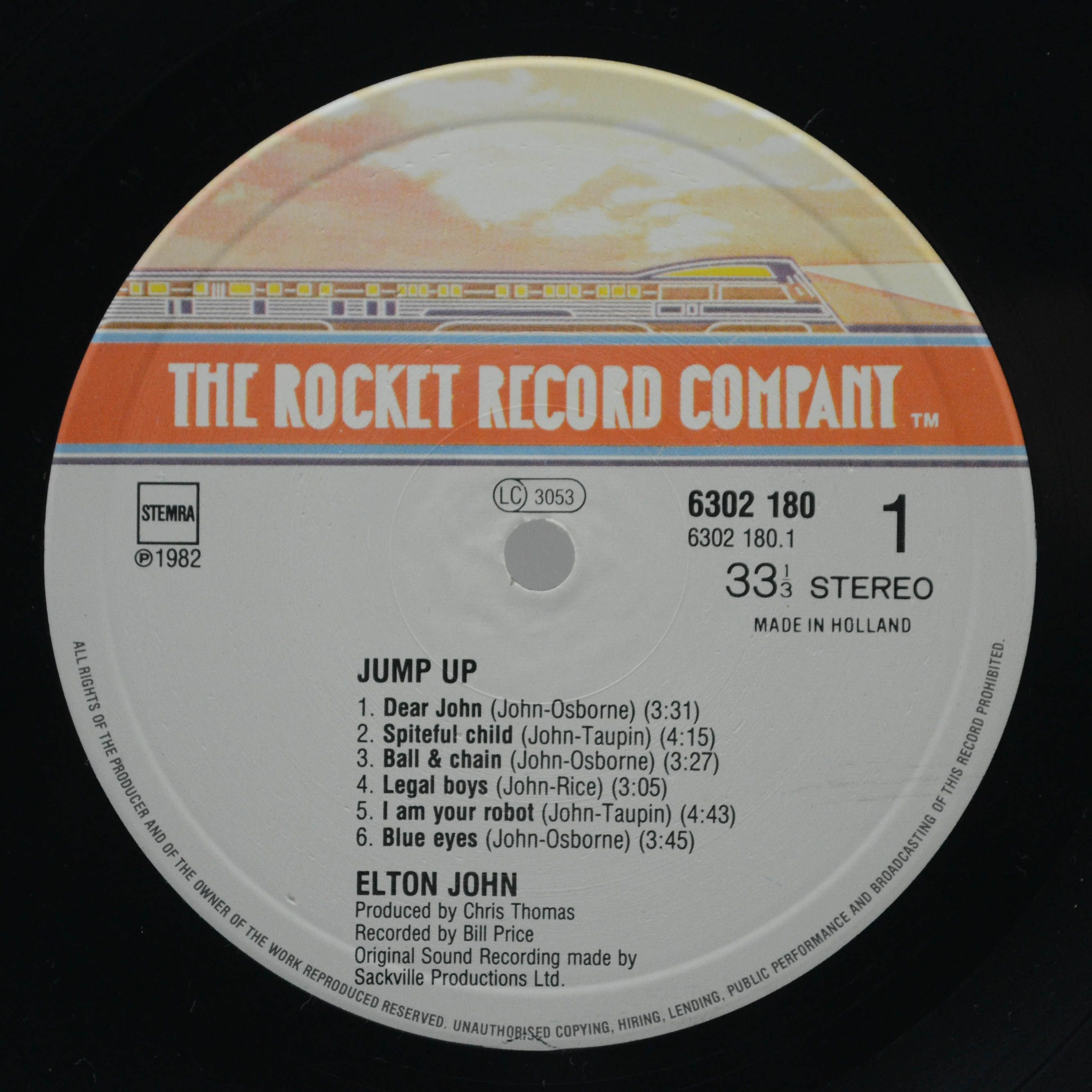 Elton John — Jump Up!, 1982