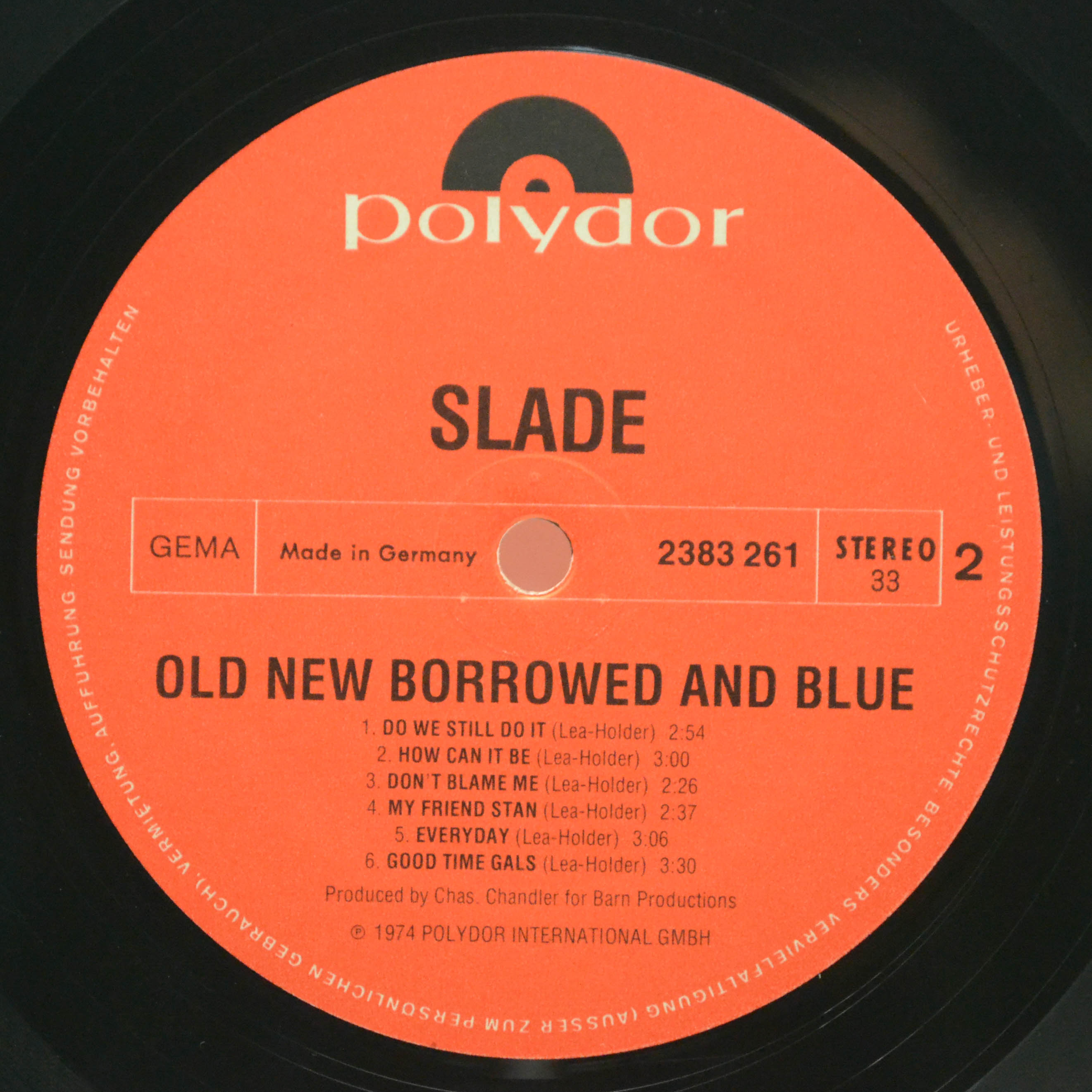 Slade — Old New Borrowed And Blue, 1974