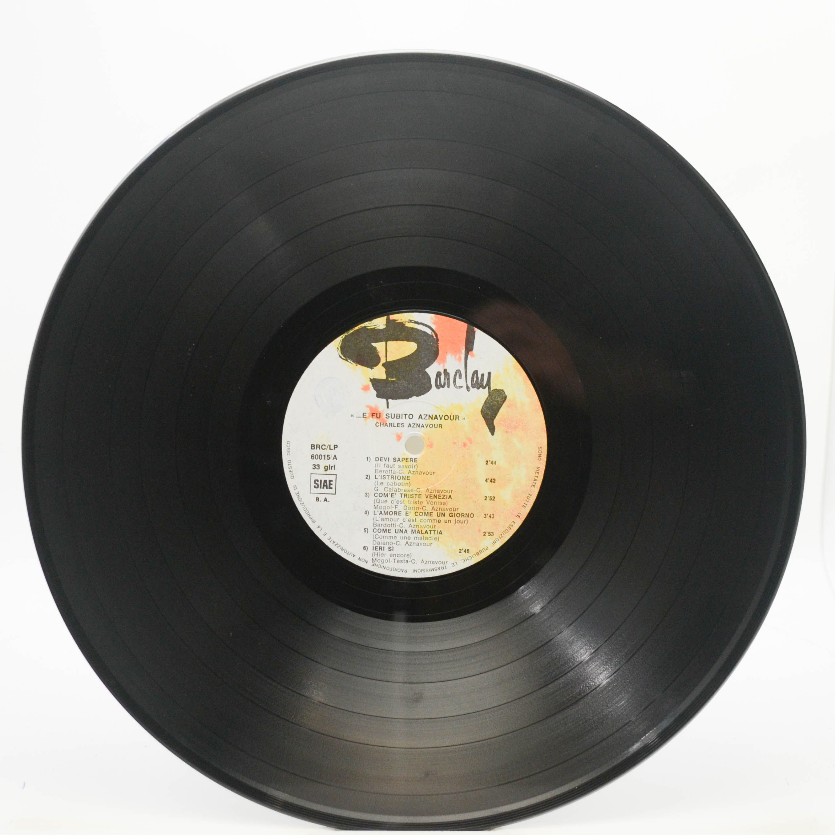 Charles Aznavour — ...E Fu Subito Aznavour..., 1970