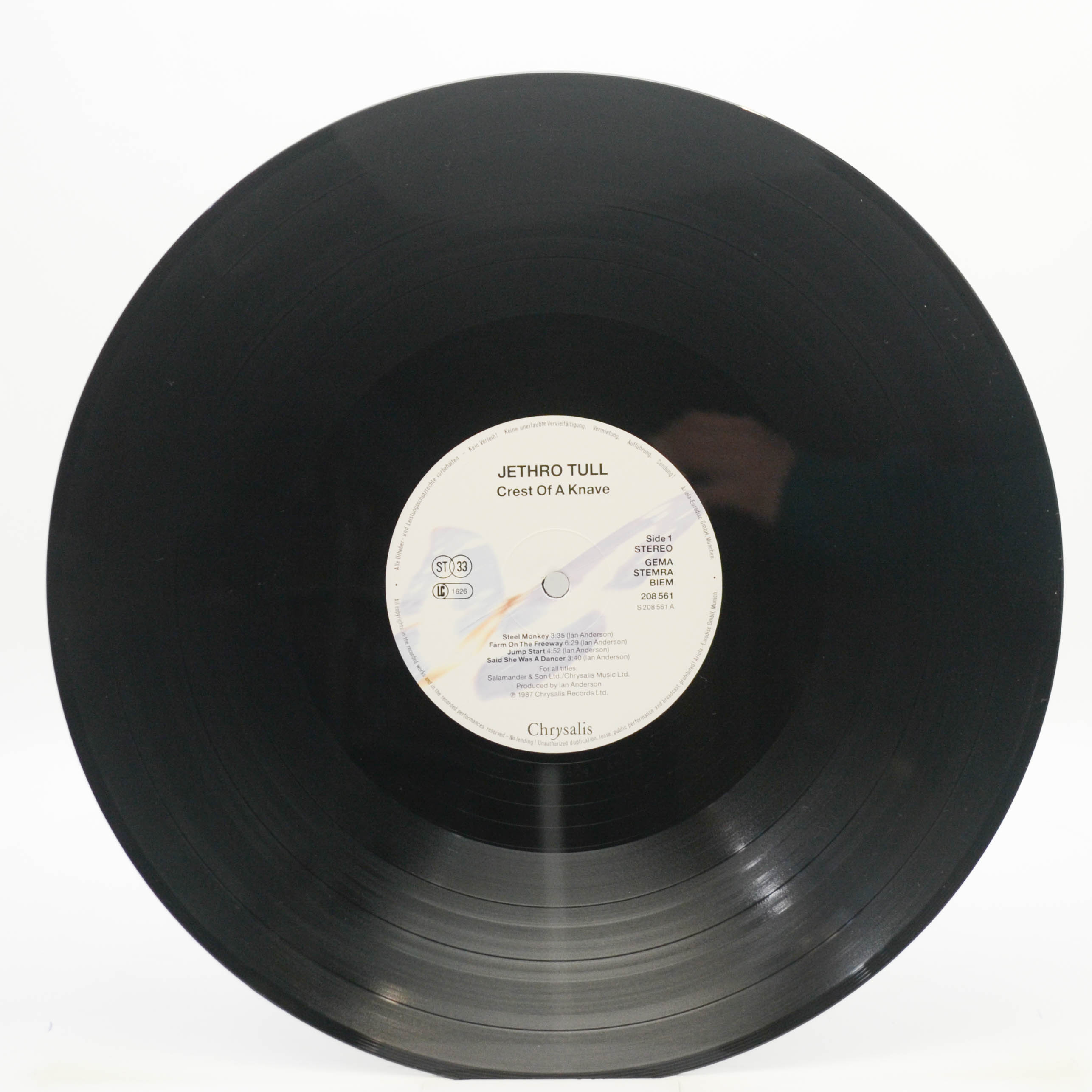 Jethro Tull — Crest Of A Knave, 1987