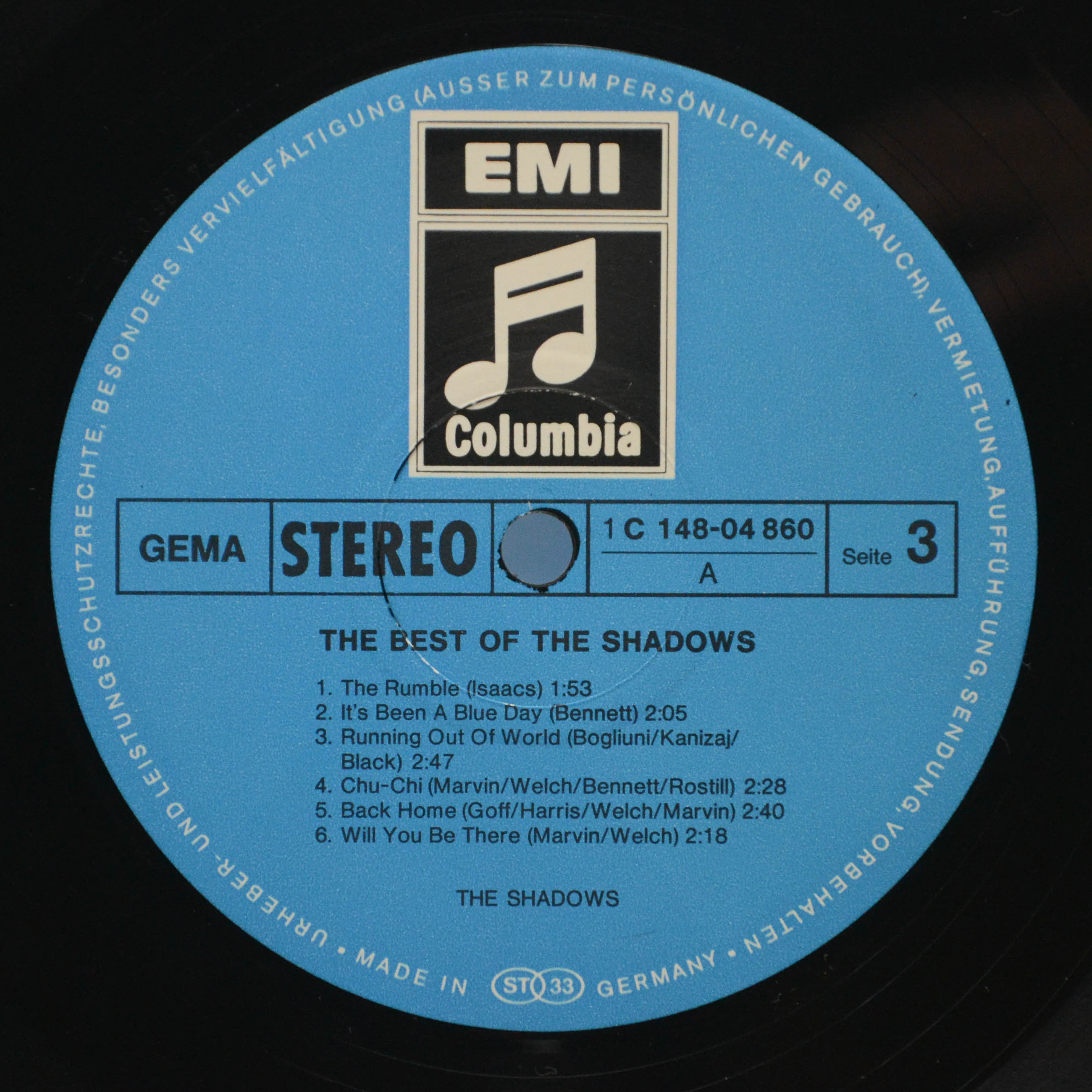 Виниловая пластинка Shadows — The Best Of The Shadows (2LP), 1972